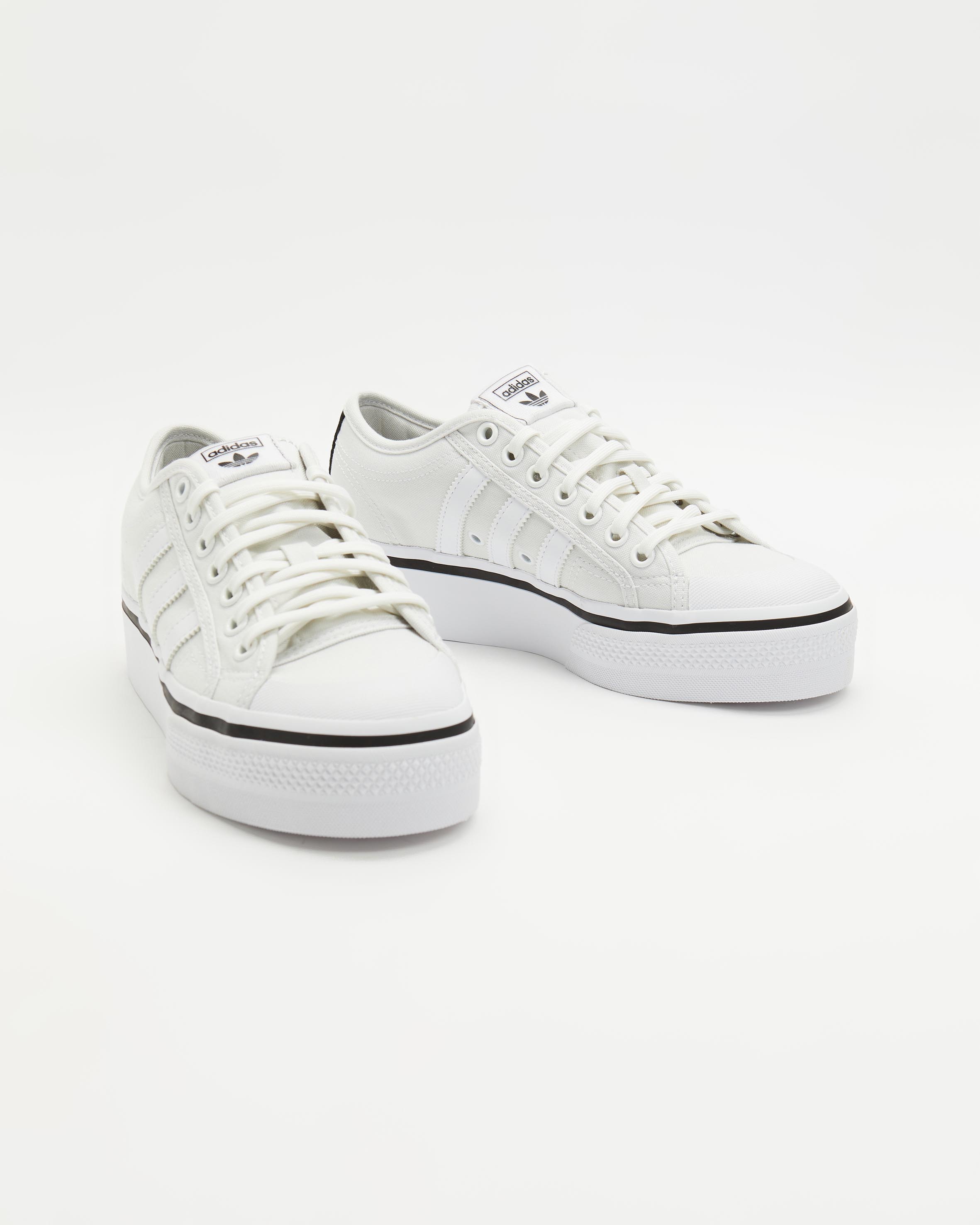 ★adidas originals★大人気★Nizza Platform★追跡可 Adidas Originals Nizza Platform Mid Floral Women's - POIZON