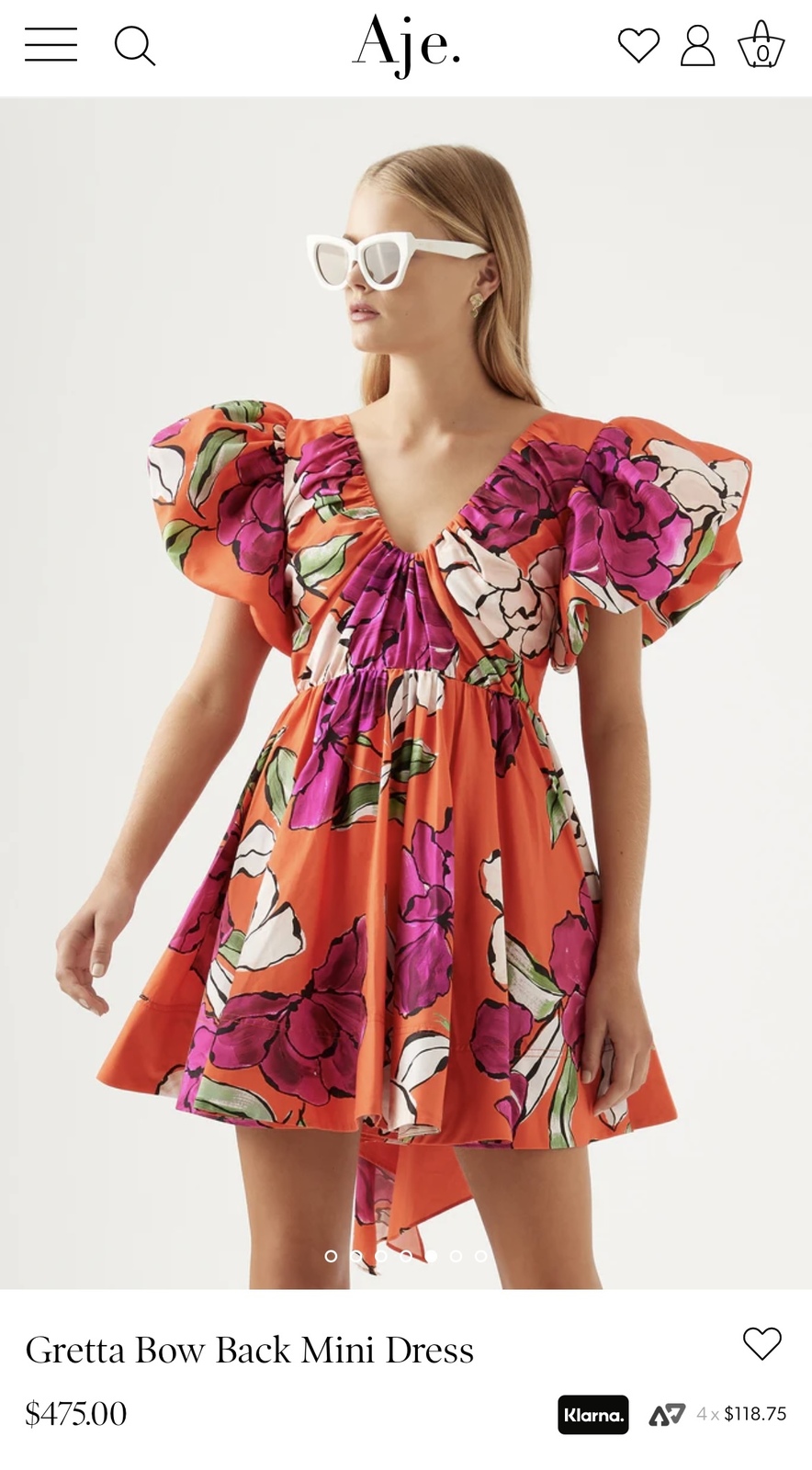 knee length dresses for ladies Gretta Bow Back Mini Dress – The Dress Room