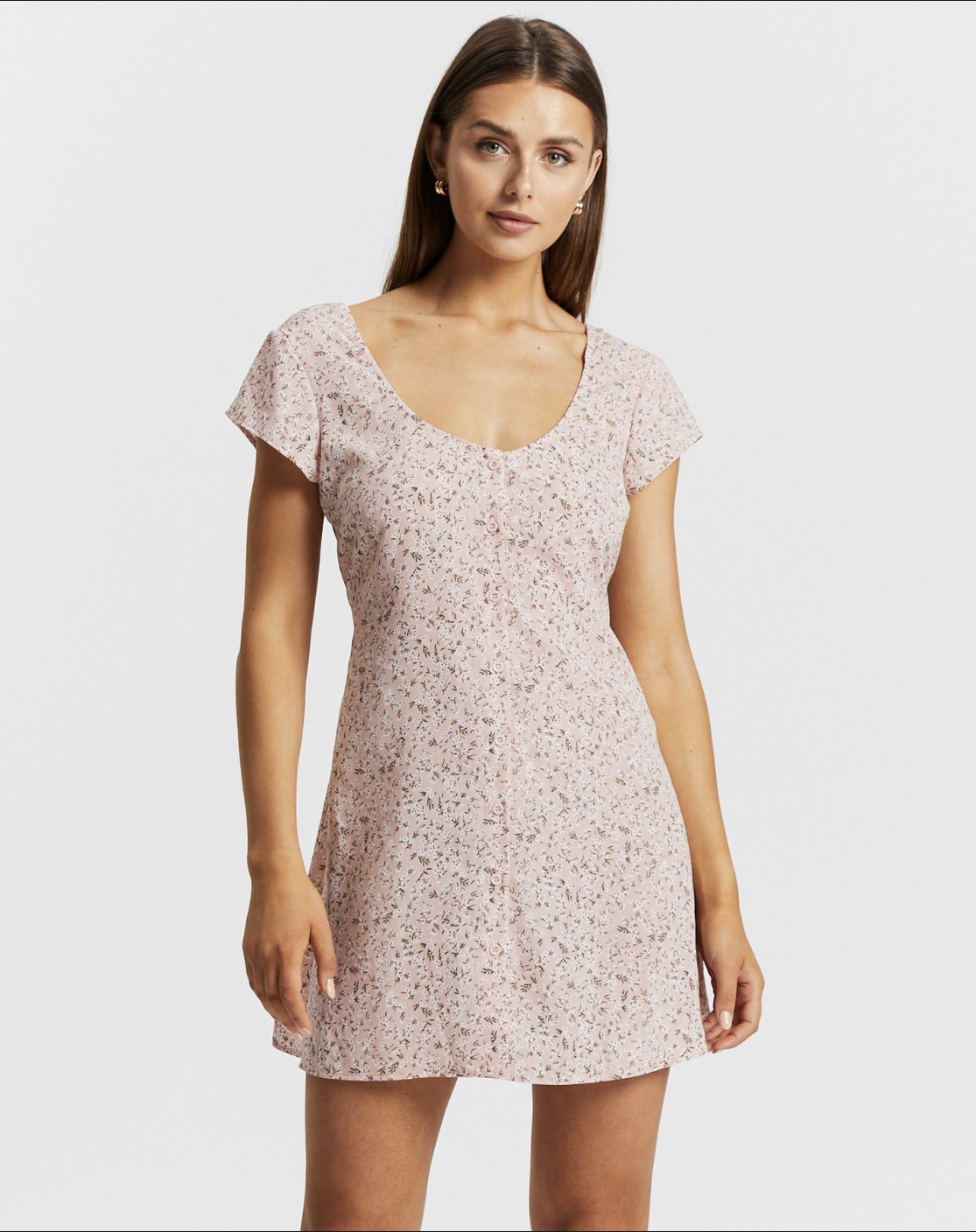 Atmos&Here back tie floral dress