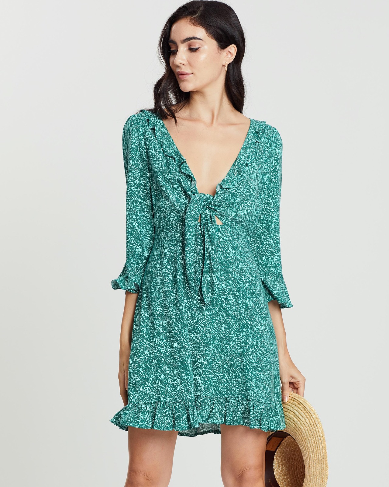 Diamond Rumba Sleeve Mini Dress