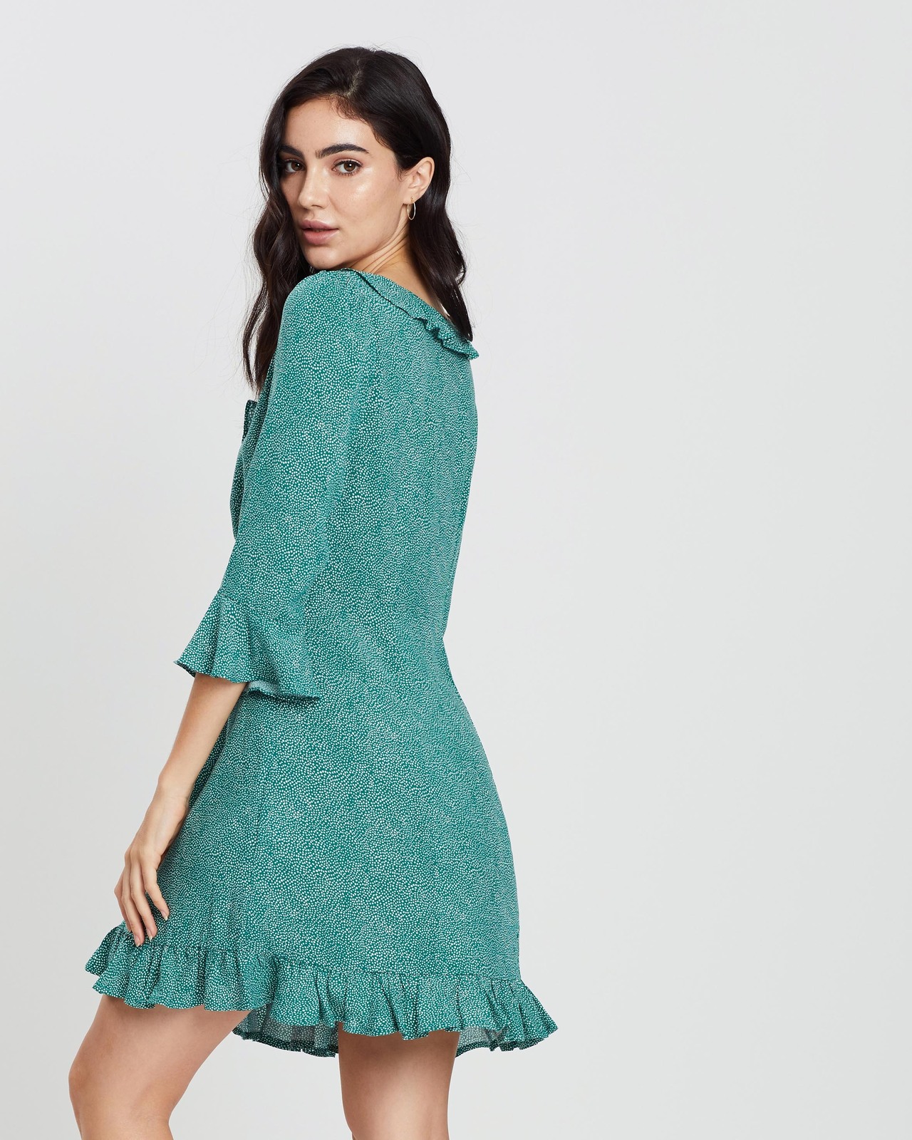 Diamond Rumba Sleeve Mini Dress