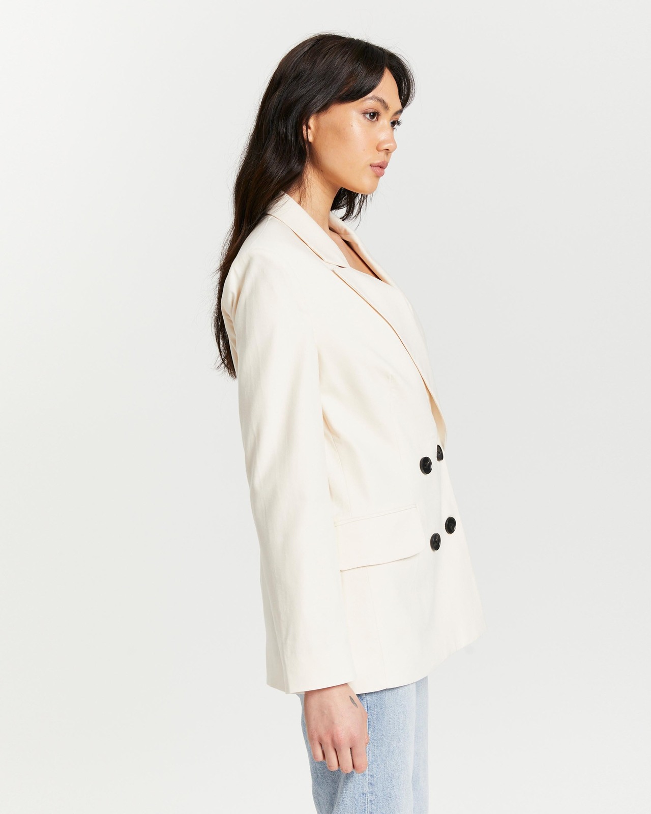 Carly Linen Blend Blazer