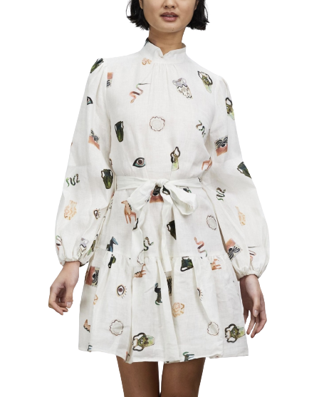 knee length dresses for ladies Hermoza Alba Midi Dress | Revel in Retro | Xs | Adult | Women's