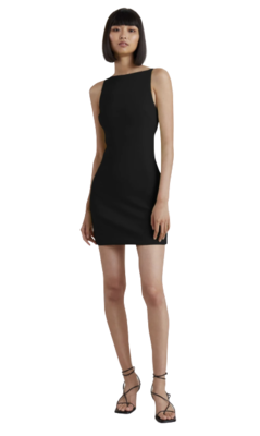 Bec + Bridge Clover Dress Black - AirRobe