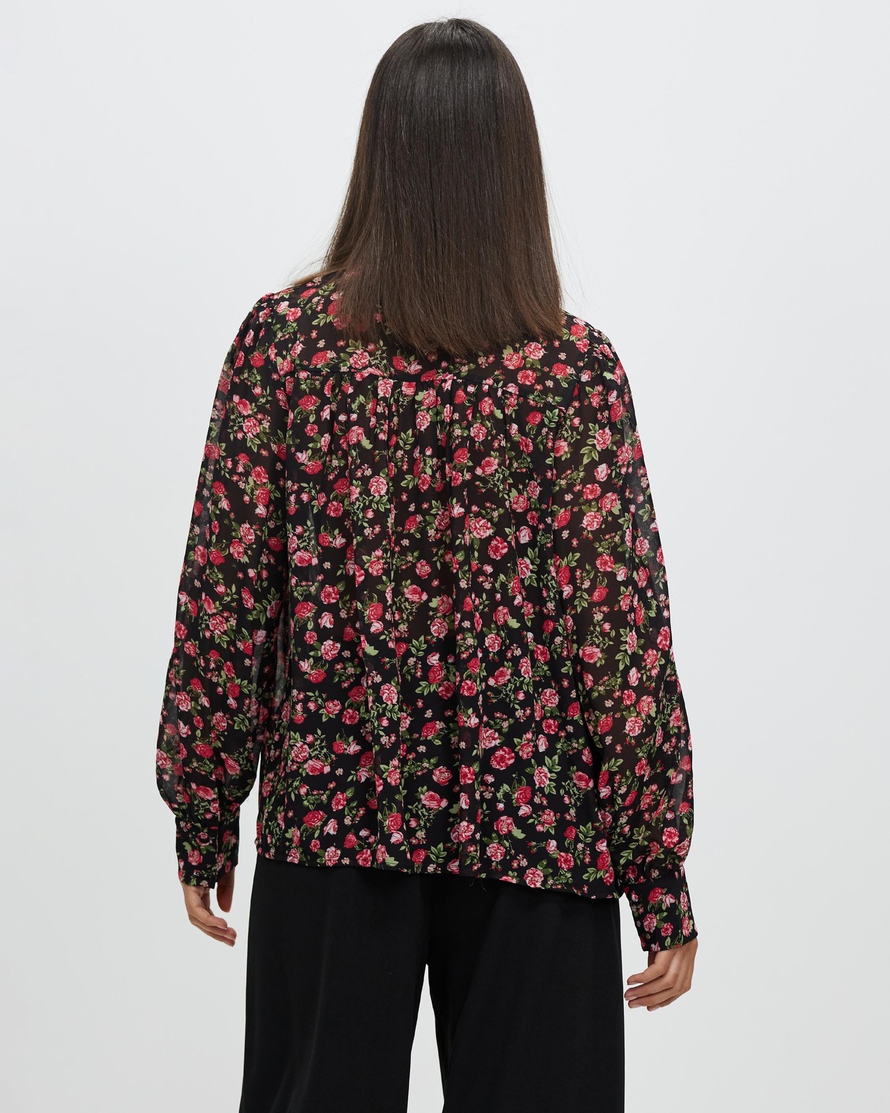 Darby Button Front Blouse