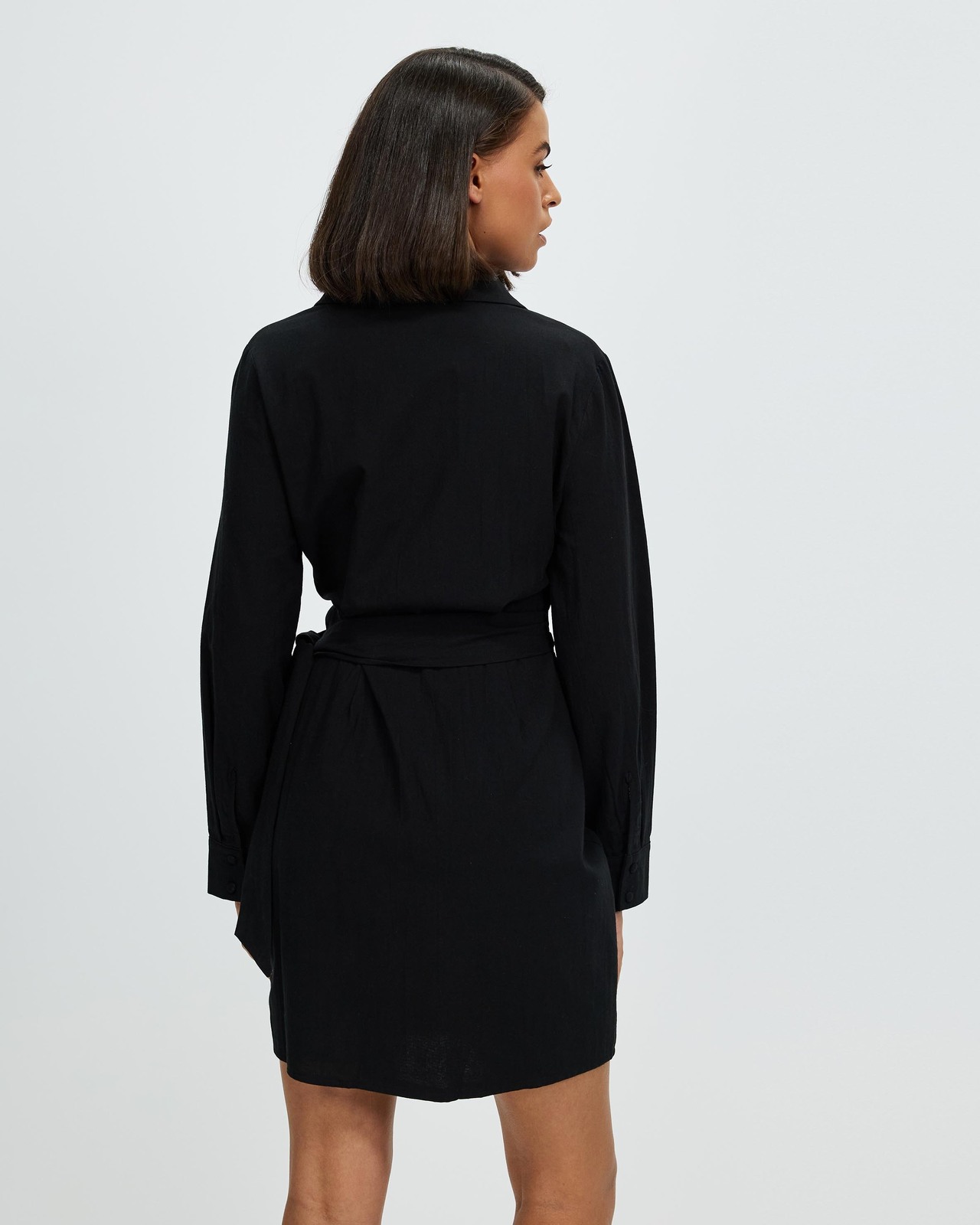 Aurora Wrap Front Dress