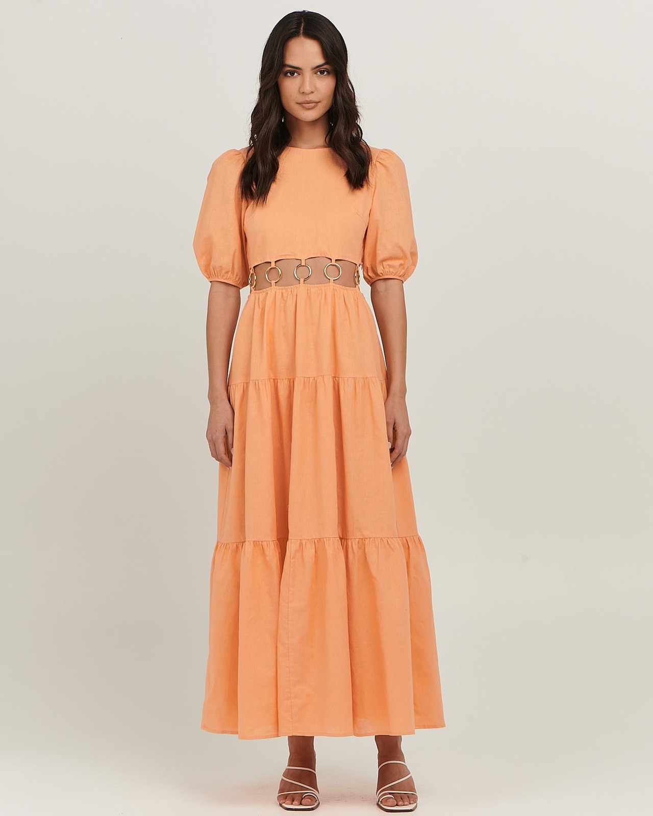 slim fit dress slacks CHARLIE HOLIDAY Priscilla Maxi Dress