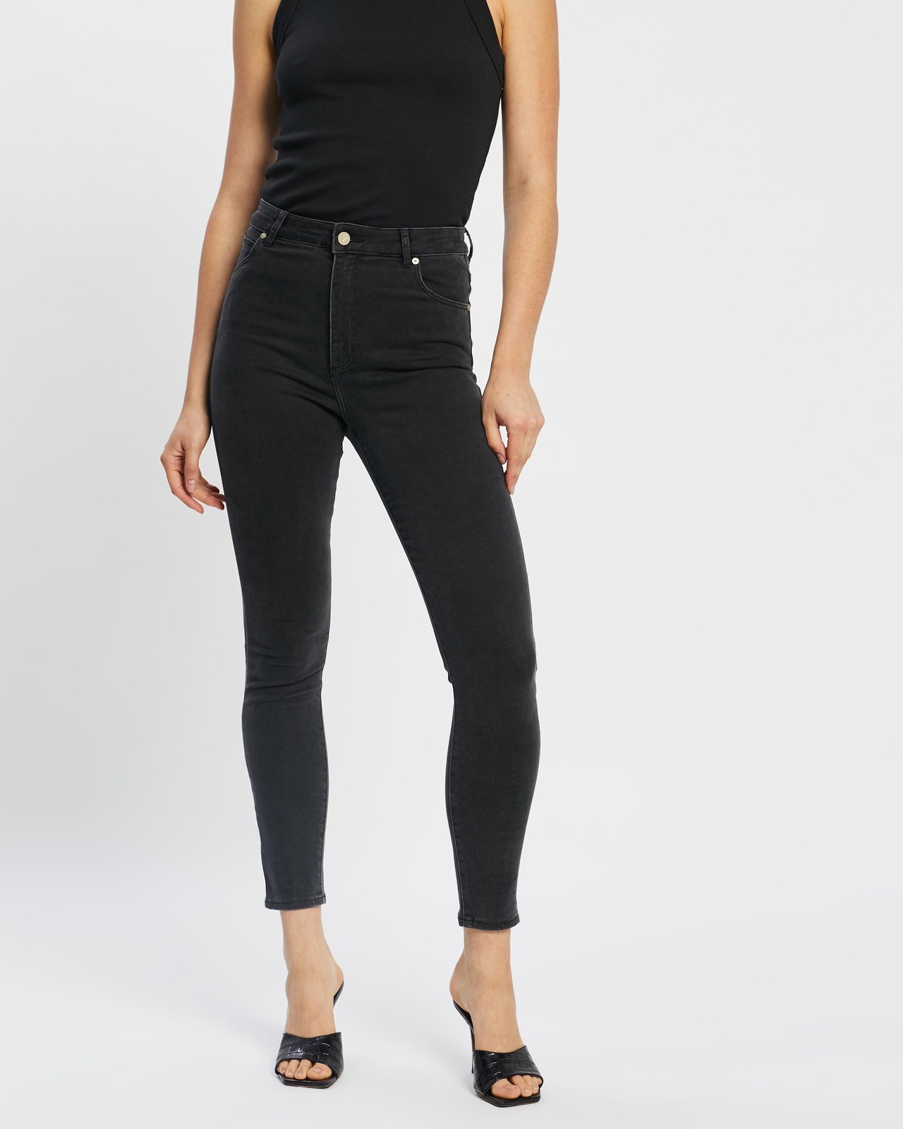 A High Skinny Ankle Basher Jeans