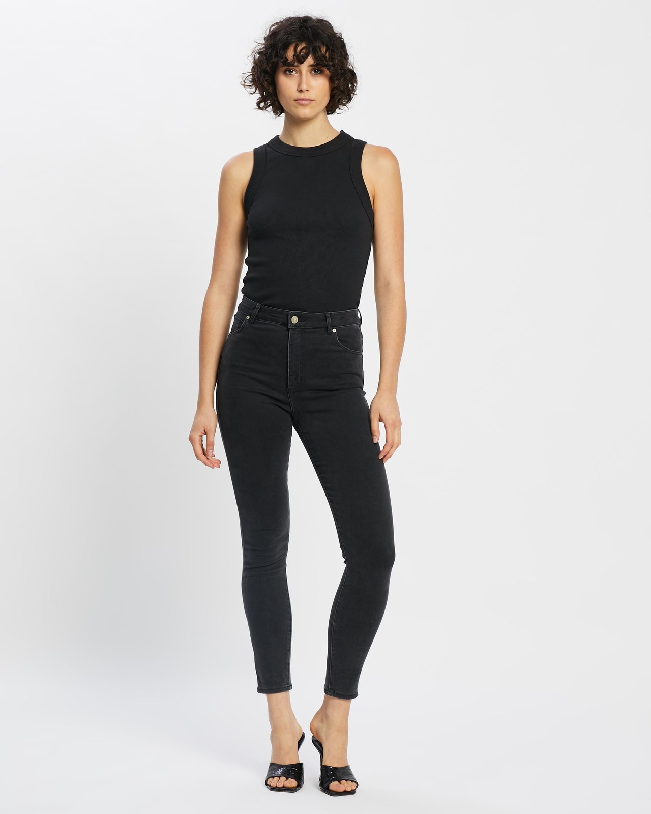 A High Skinny Ankle Basher Jeans