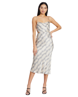 bec & bridge python midi dress Bec & Bridge - Python Midi Dress Size 10