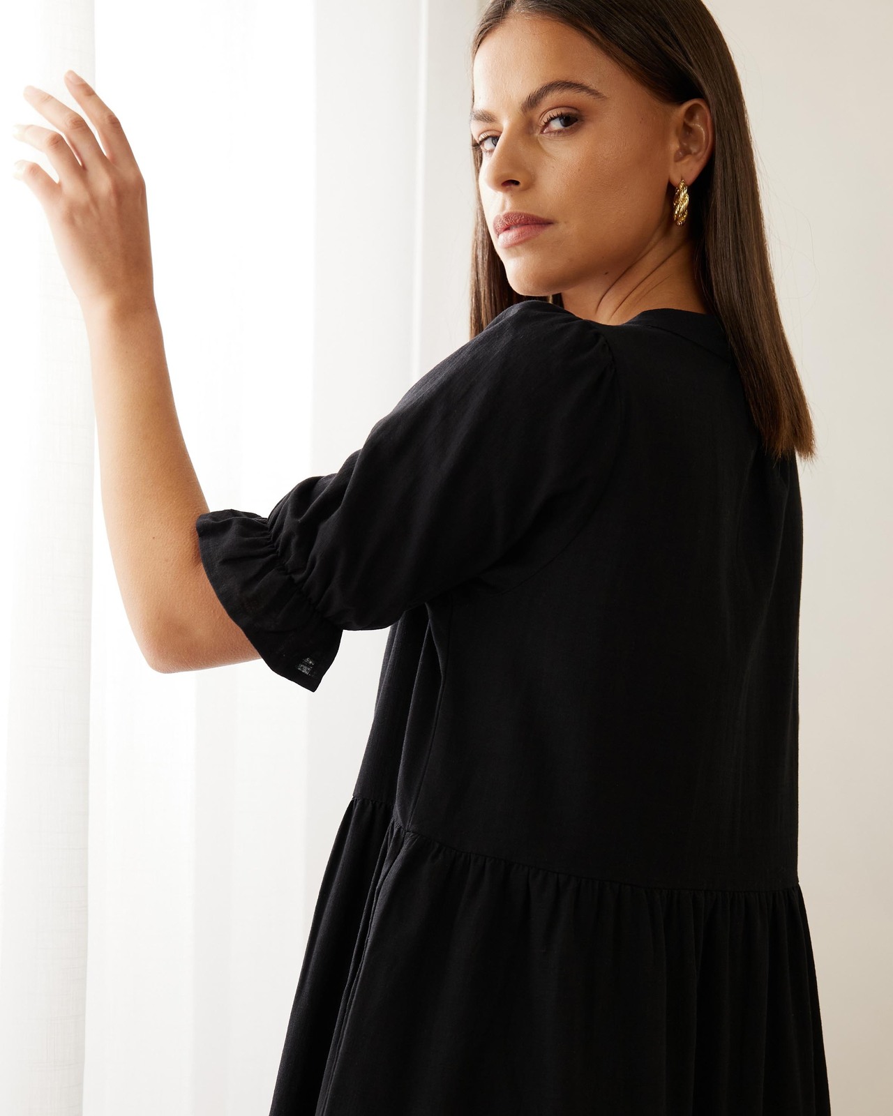 Fiorella Cotton Midi Dress