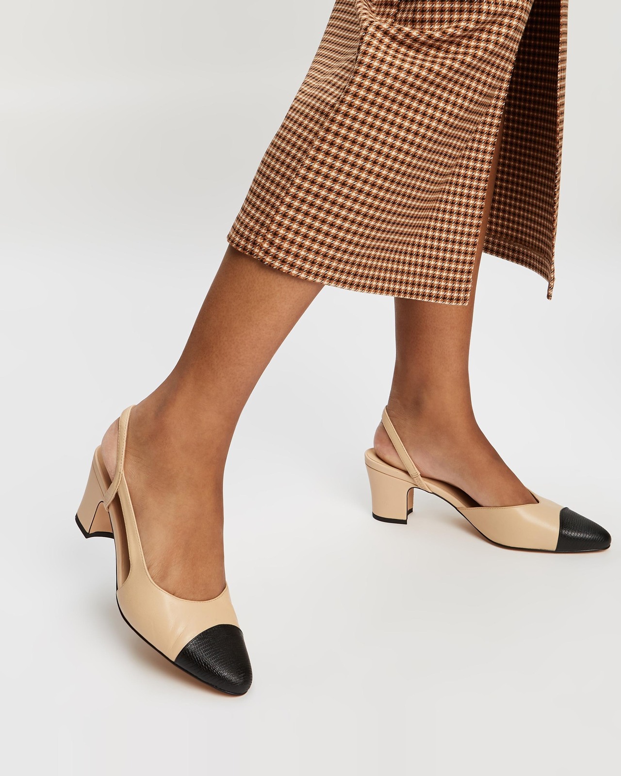 Pamela Leather Heels