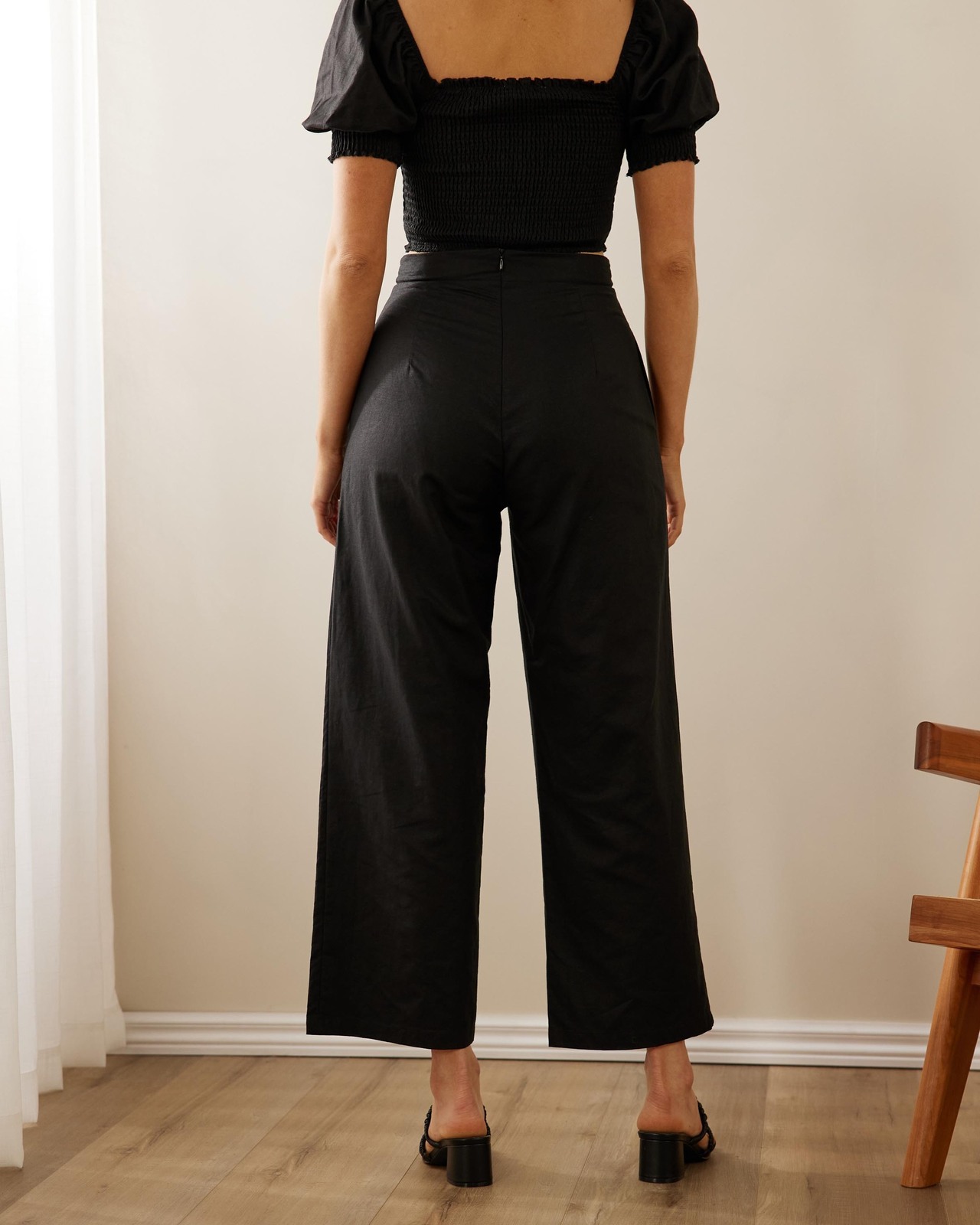 Hyacinth Linen Blend Pants