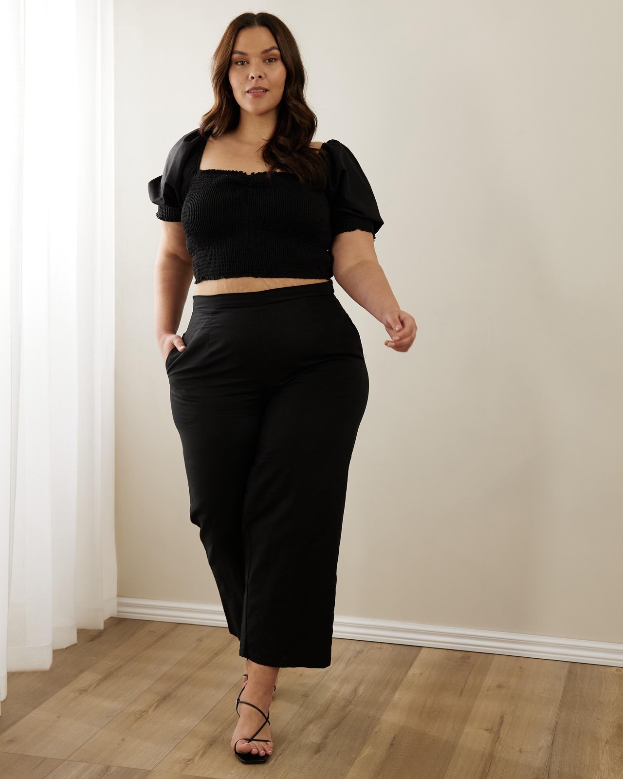 Hyacinth Linen Blend Pants