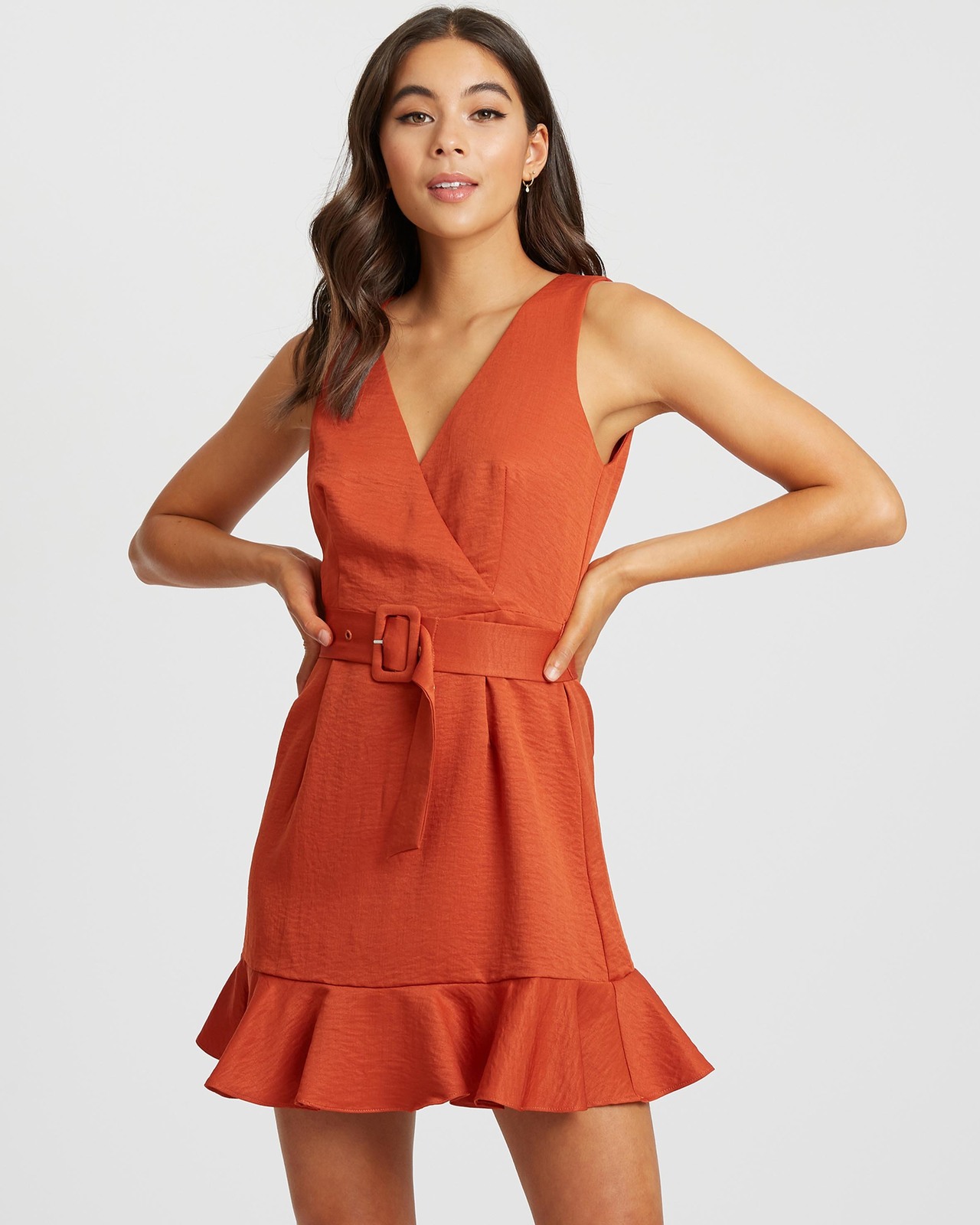 Rosalie Wrap Mini Dress