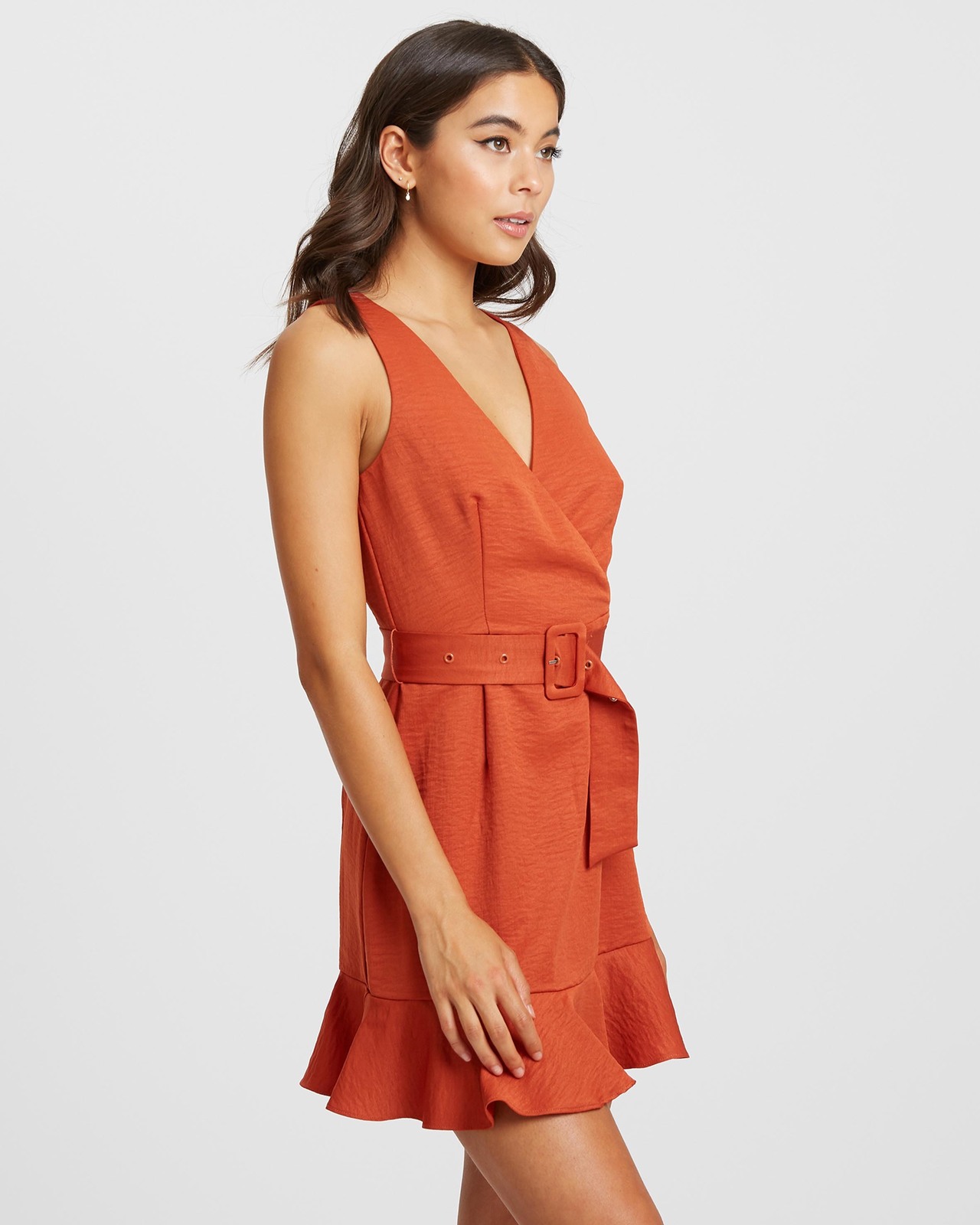 Rosalie Wrap Mini Dress