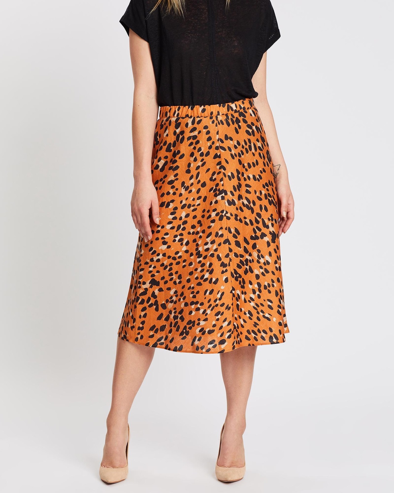 Sierra Animal Print Skirt