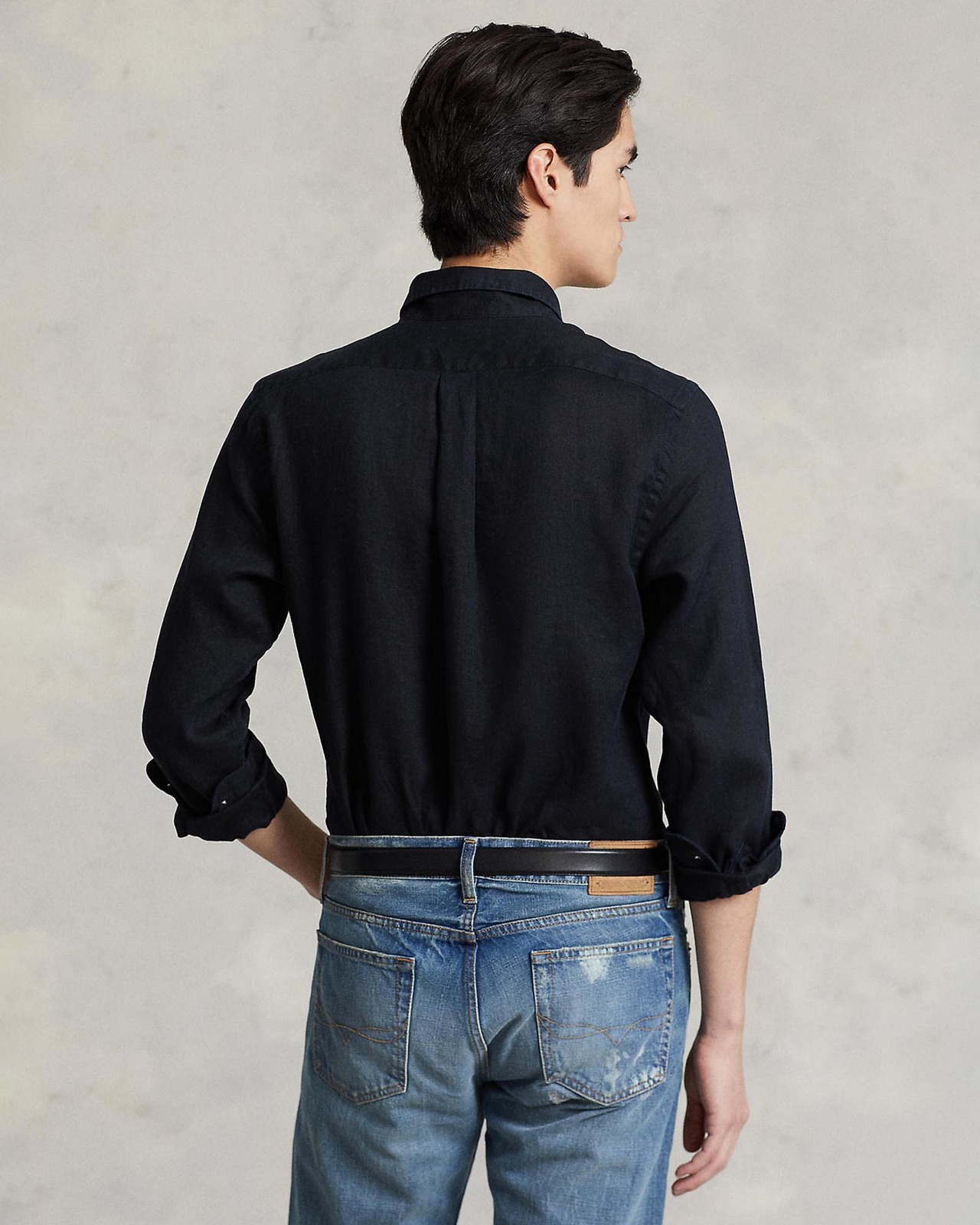 Slim Fit Linen Shirt