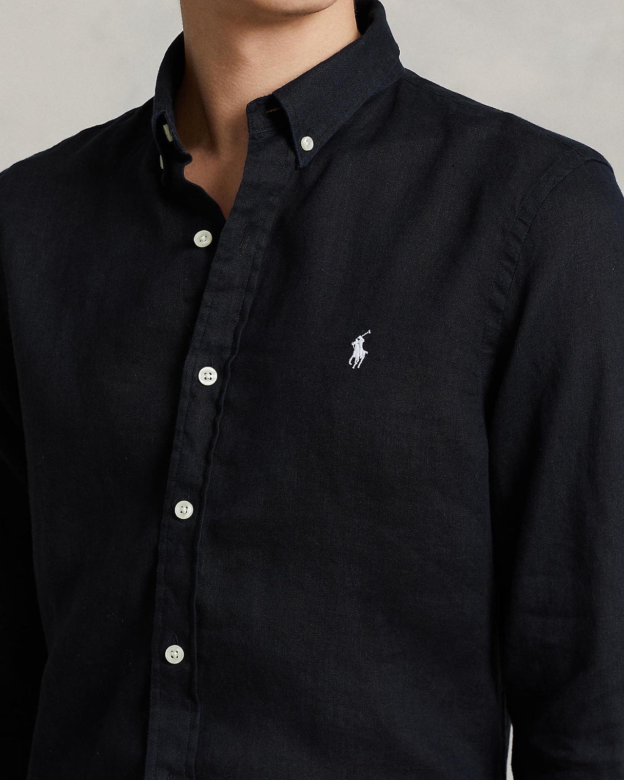 Slim Fit Linen Shirt
