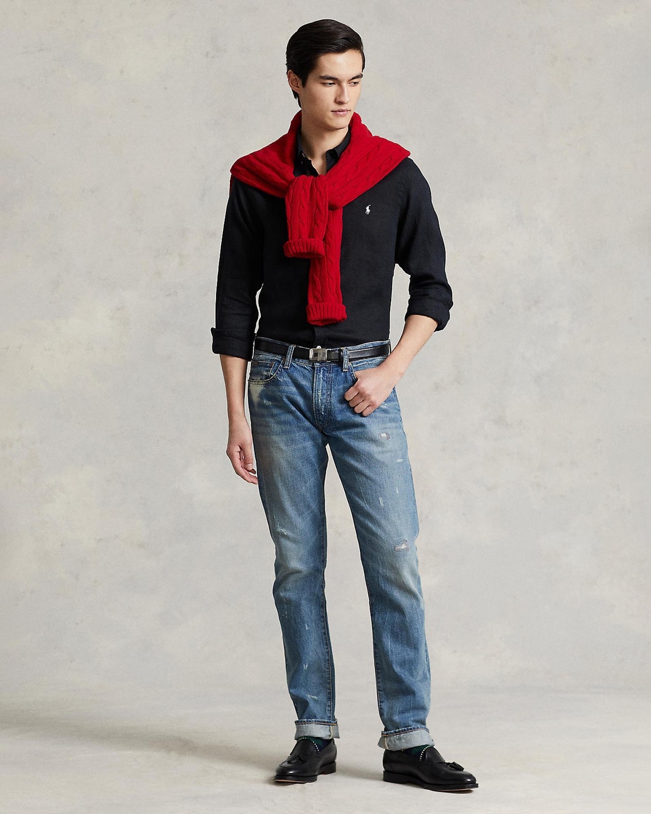 Slim Fit Linen Shirt