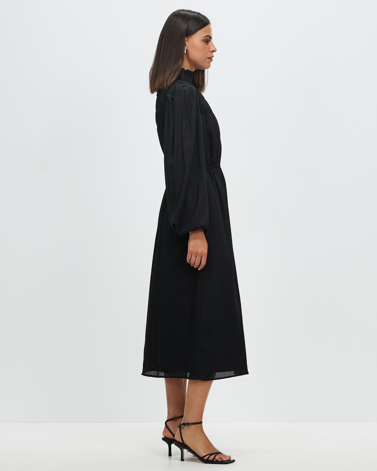 Carson Smocked Midi Dress