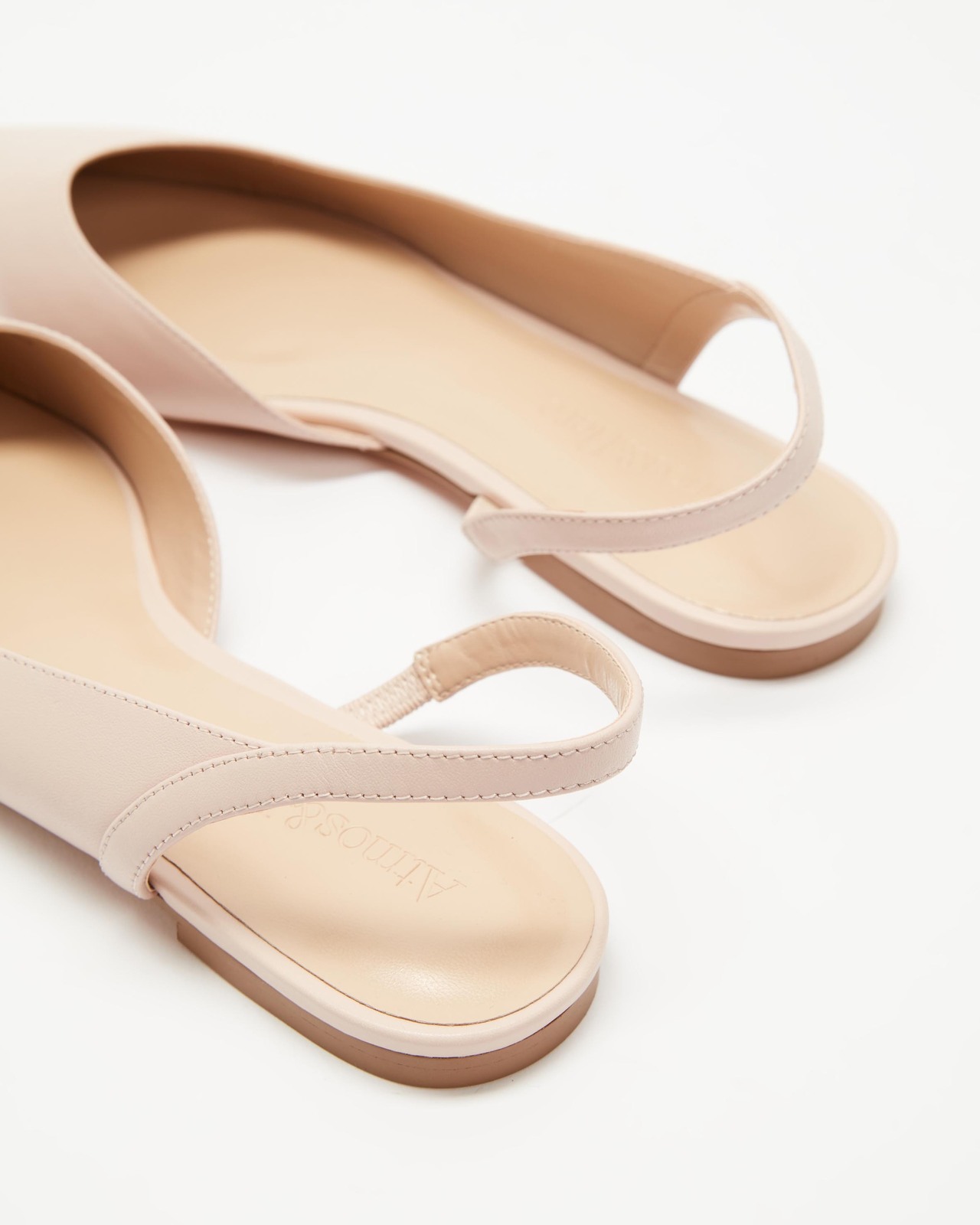 Kaz Leather Flats