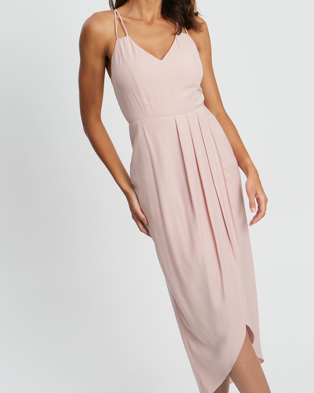 Marta Lace Up Midi
