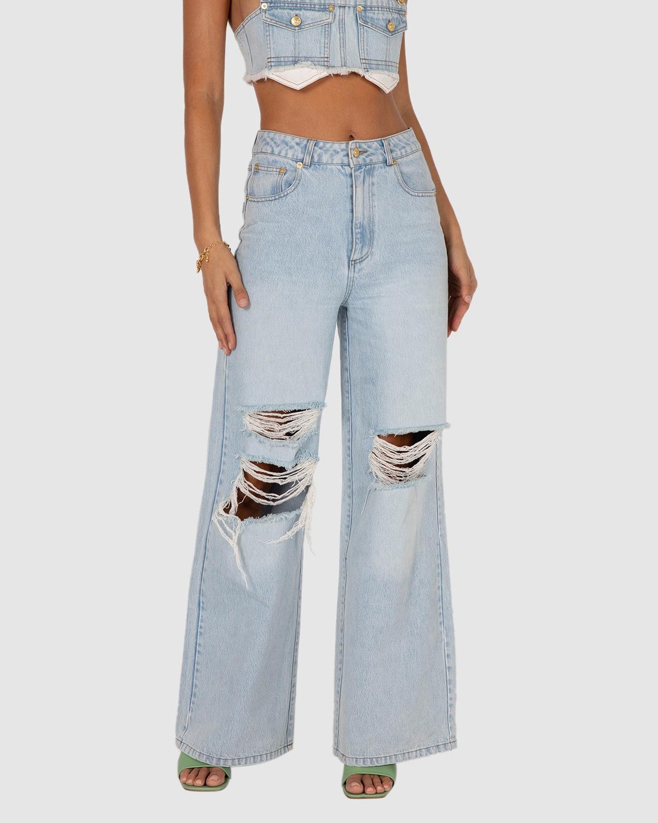 Carter Wide Leg Jeans