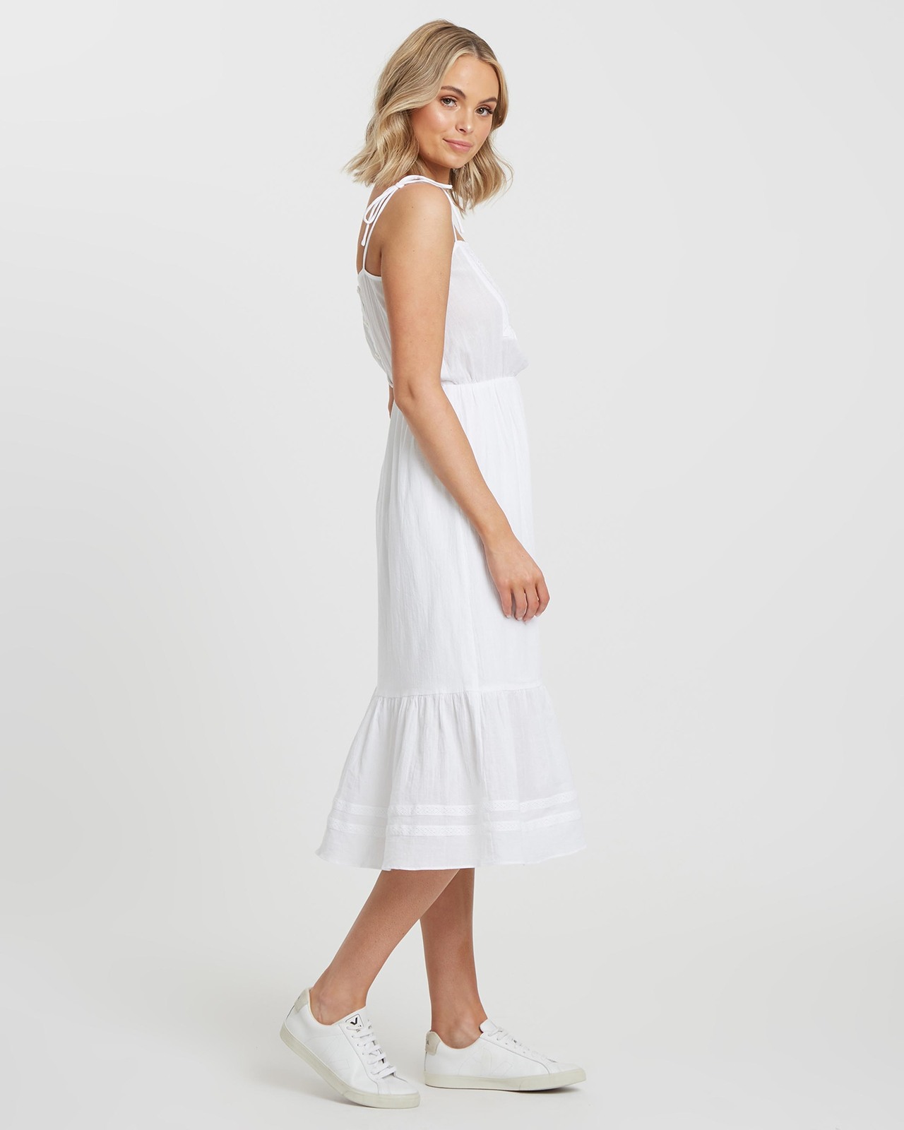 Madeleine Trim Dress