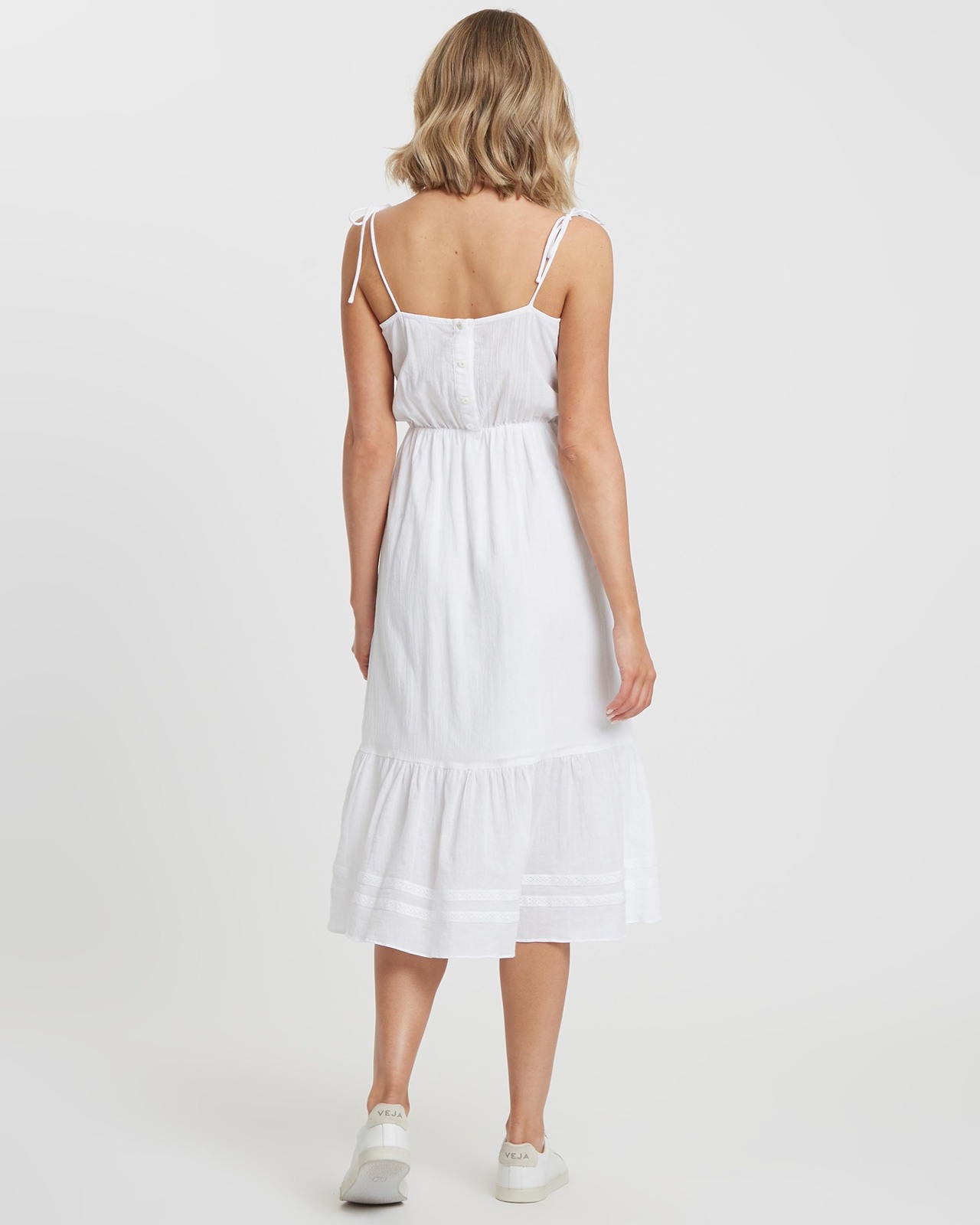 Madeleine Trim Dress