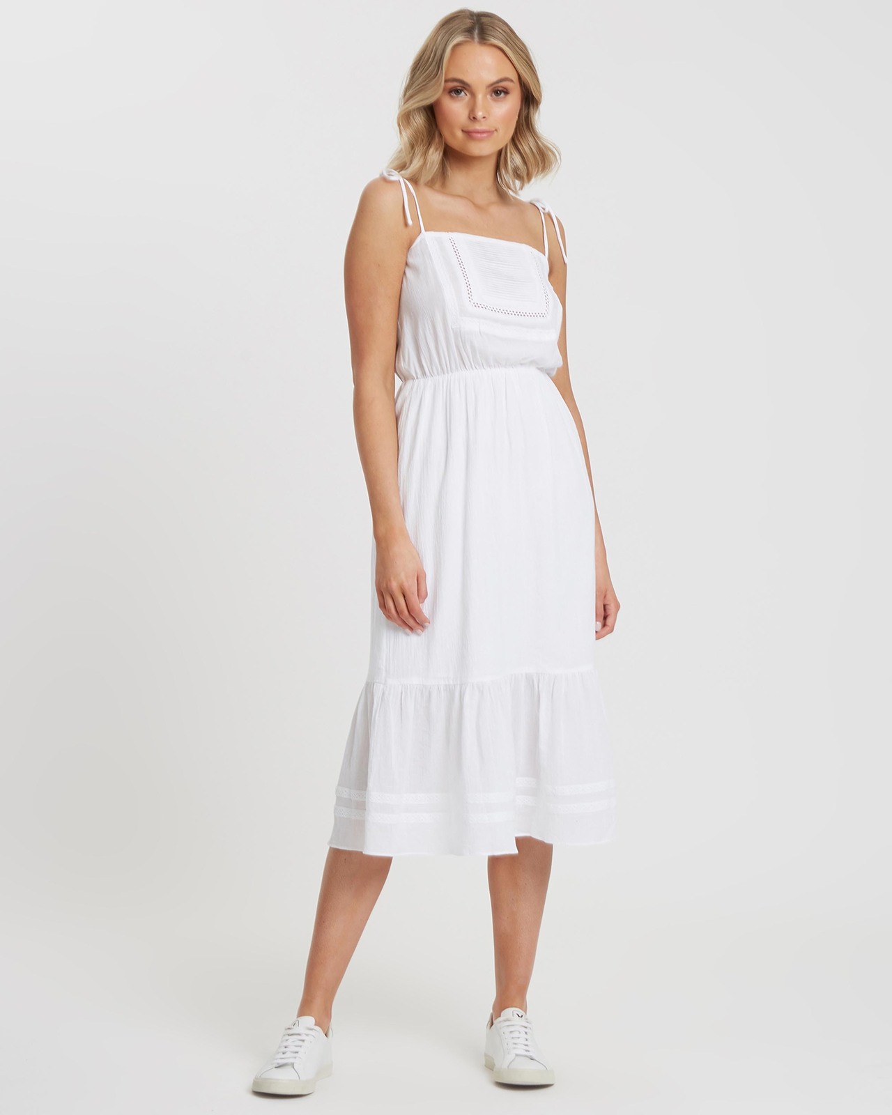 Madeleine Trim Dress