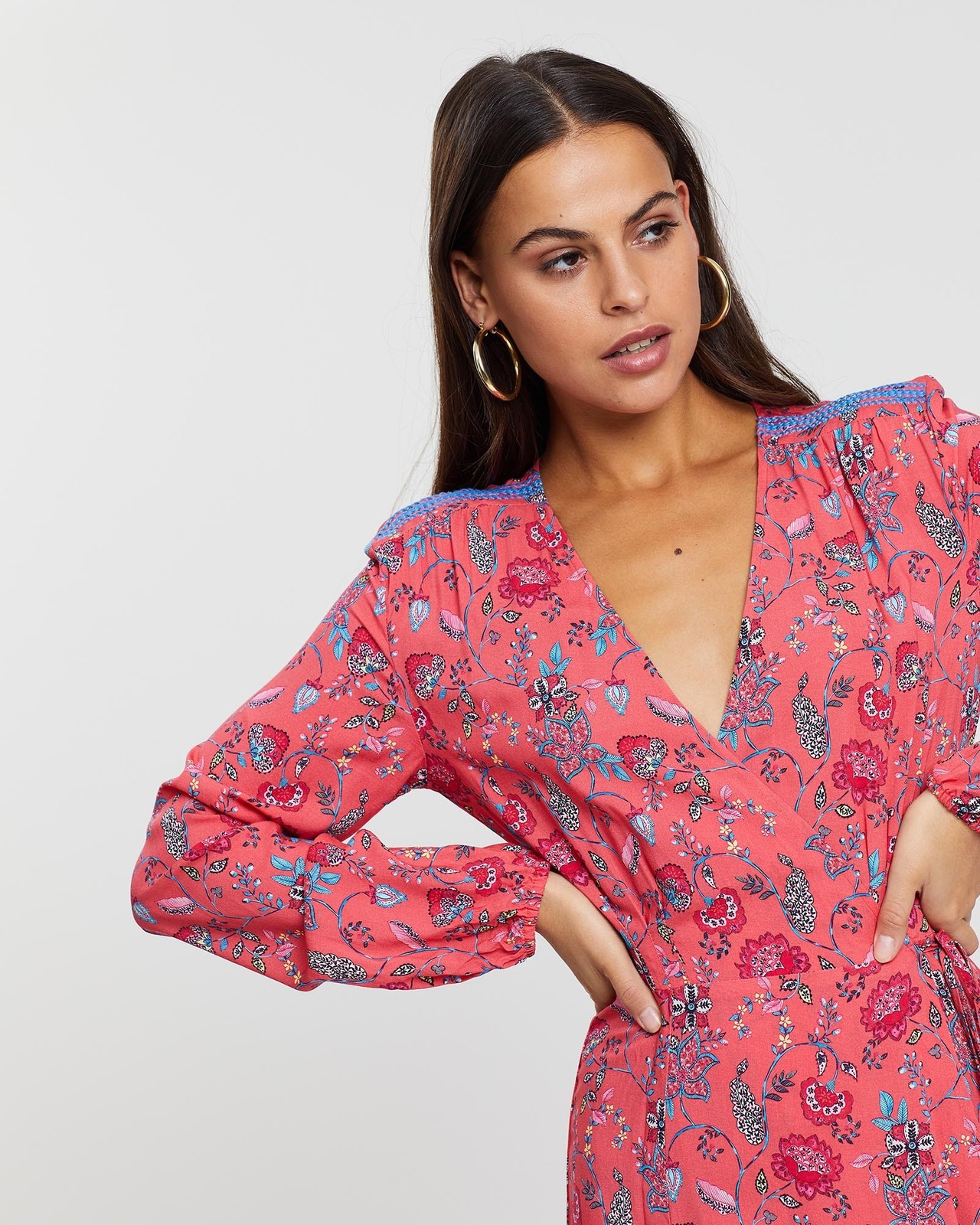 Bay Boho Princess Wrap Dress