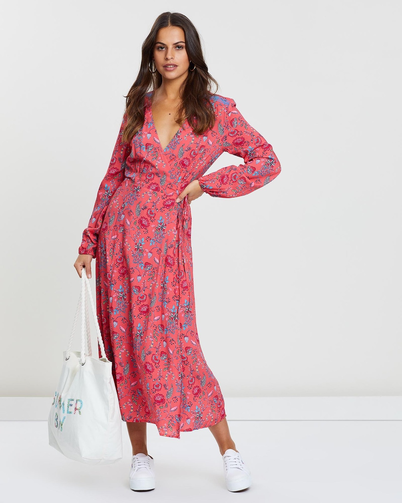 Bay Boho Princess Wrap Dress
