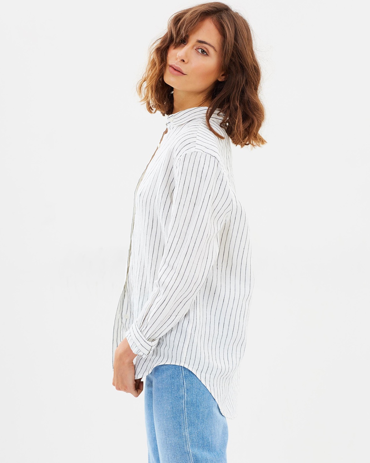 Lain Stripe Long Sleeve Shirt