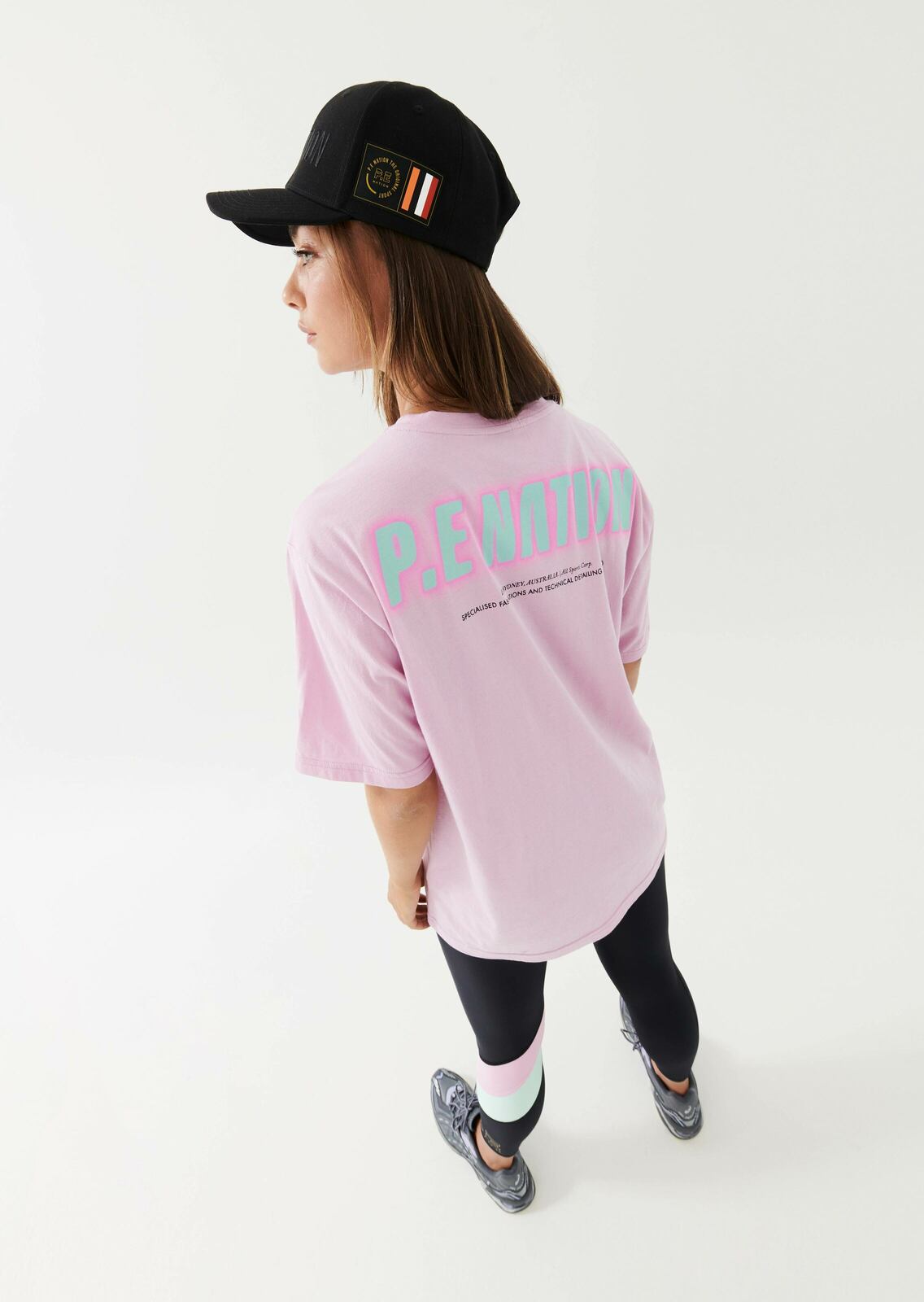 IN PLAY TEE IN PINK LAVENDER