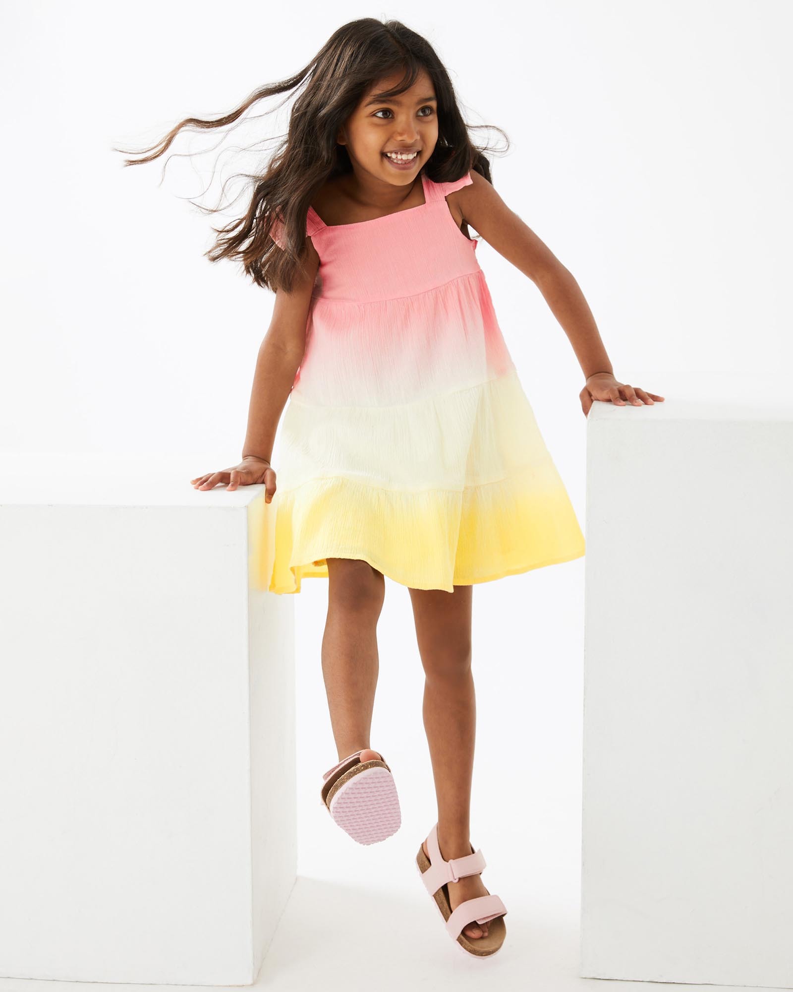Marks Spencer Tie Dye Dress Kids AirRobe