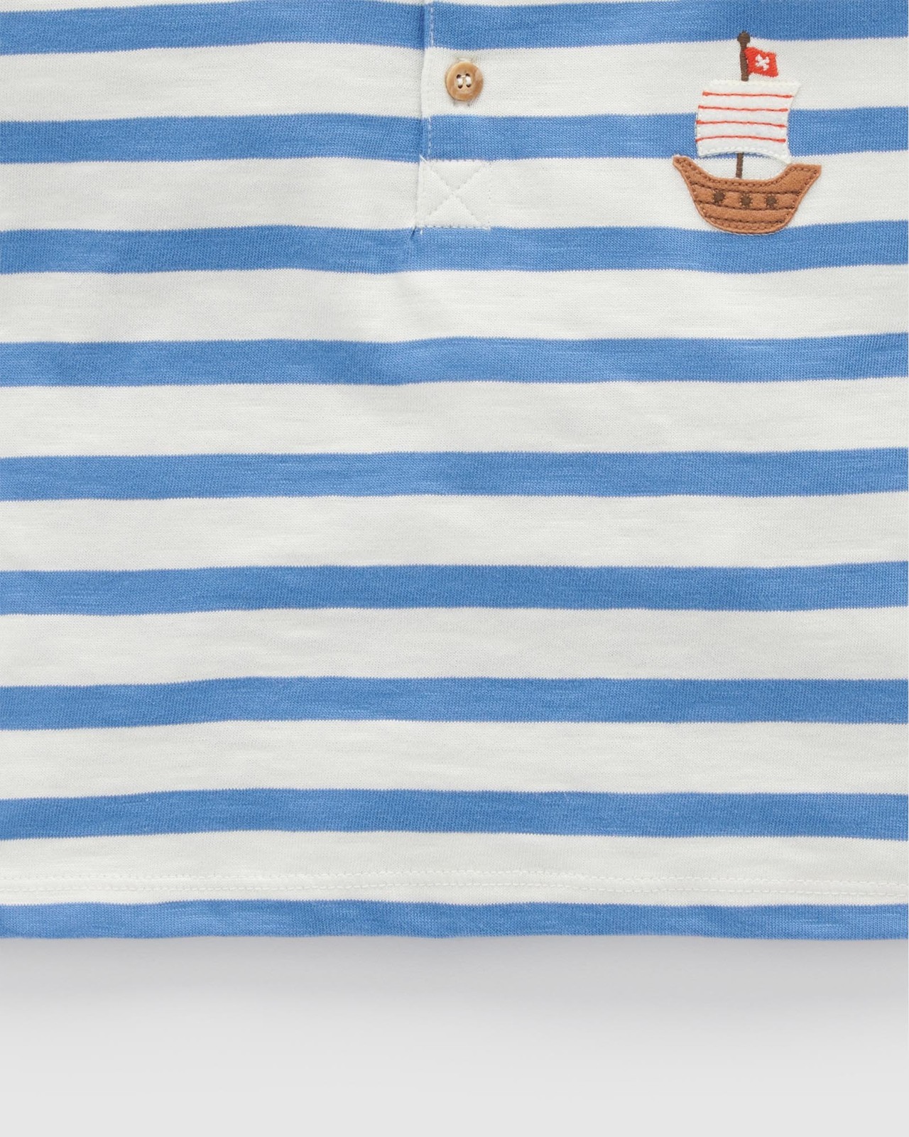 Sailor Striped Henley - Babies-Kids