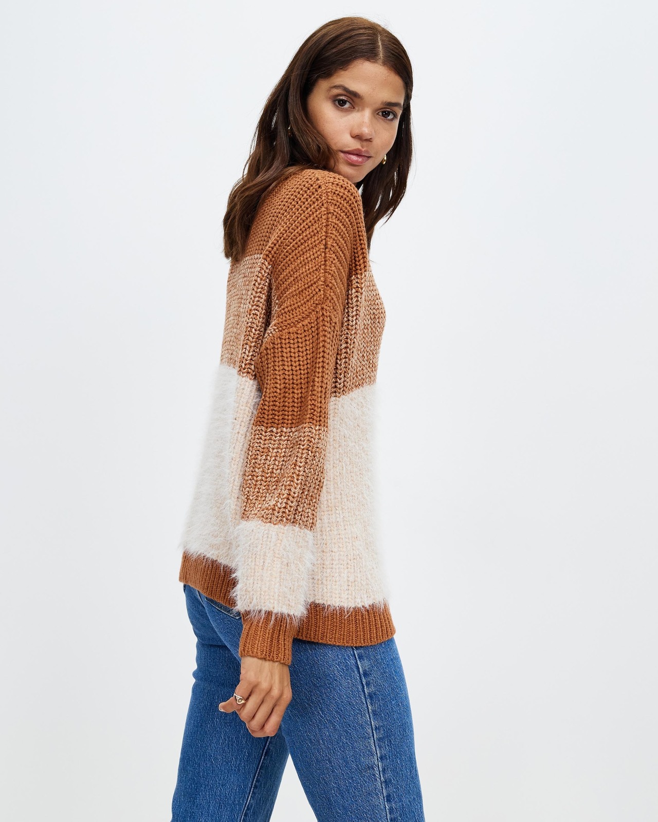 Nadia Striped Knit Jumper