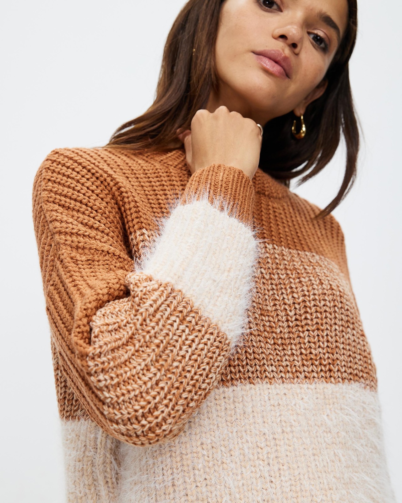 Nadia Striped Knit Jumper