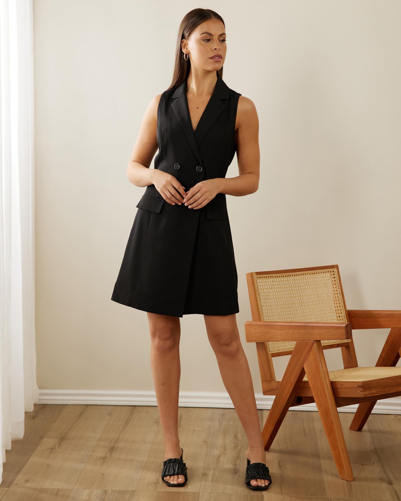 Farrah Blazer Vest Dress