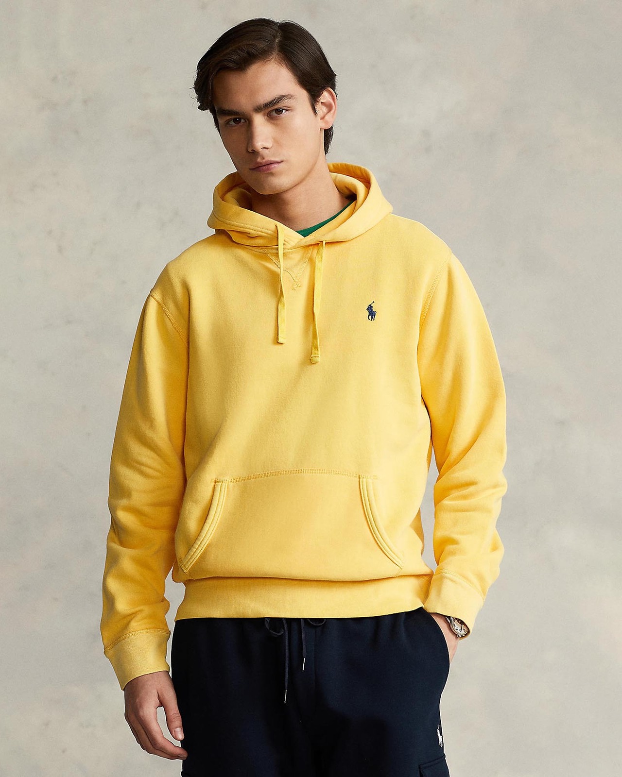 Garment Dyed Fleece Hoodie