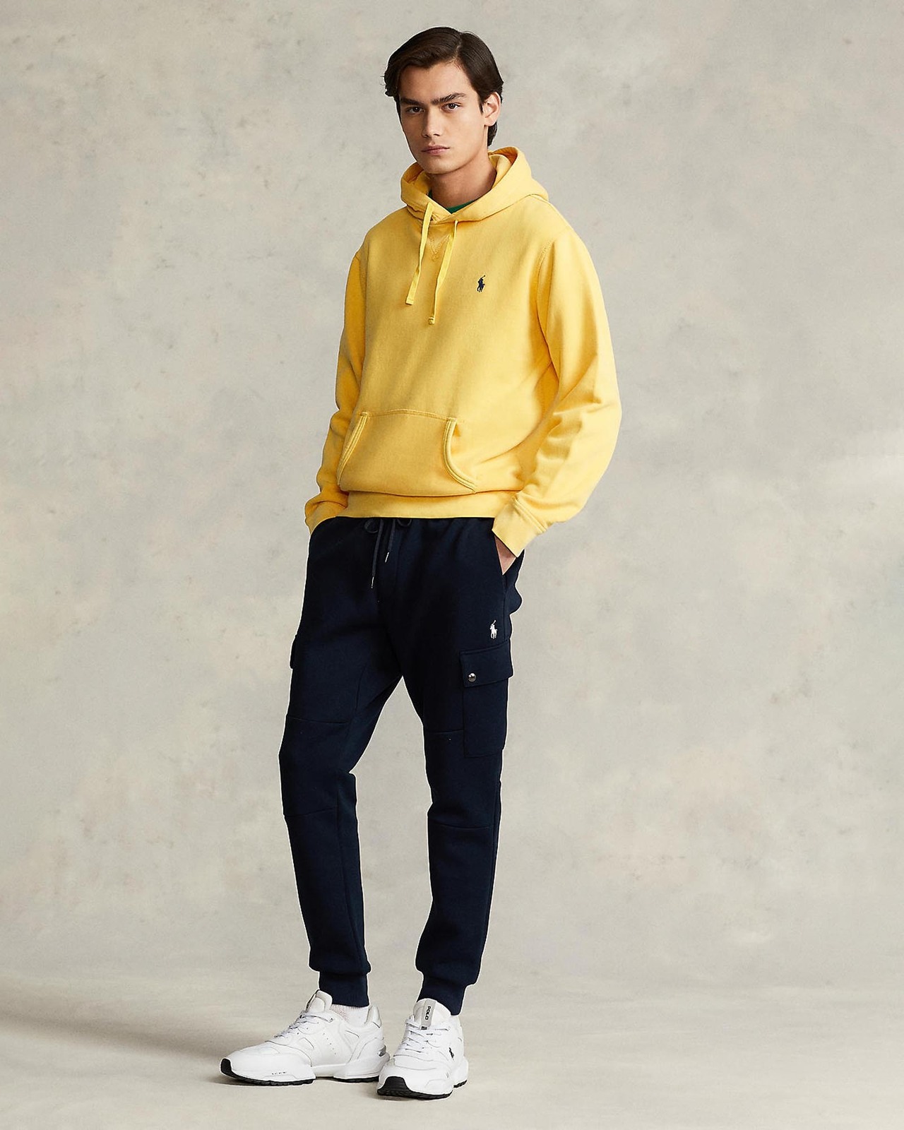 Garment Dyed Fleece Hoodie