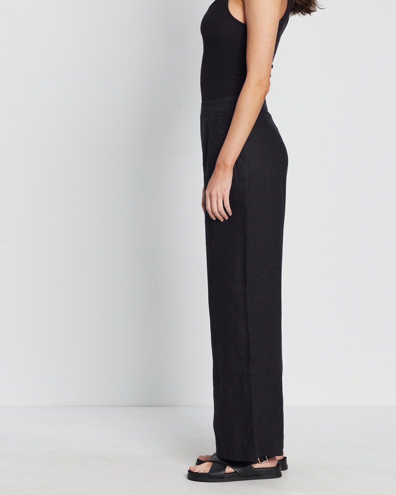 Neva Wide Leg Linen Pants
