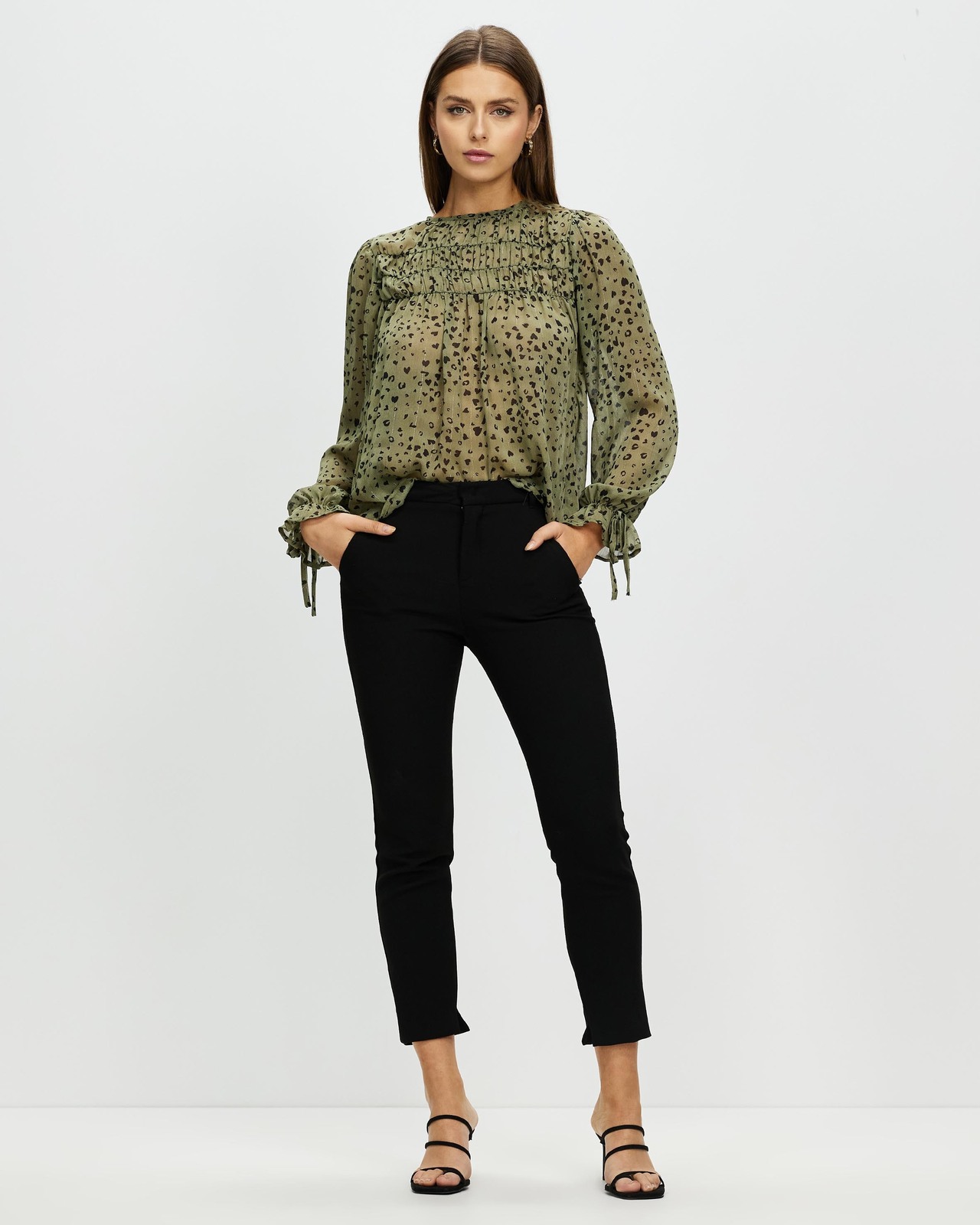 Gracia Blouson Sleeve Blouse