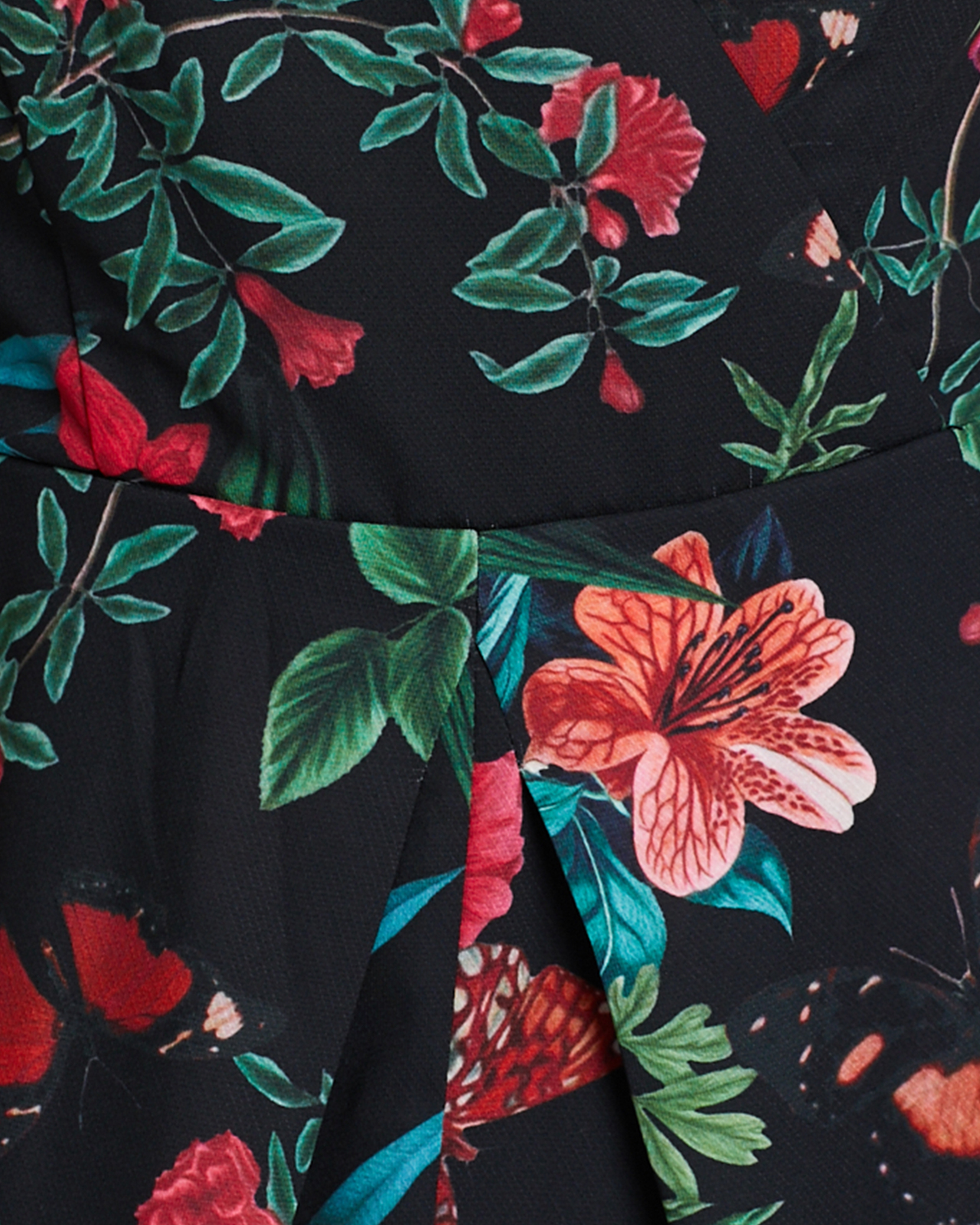 Flamenco Drape Dress