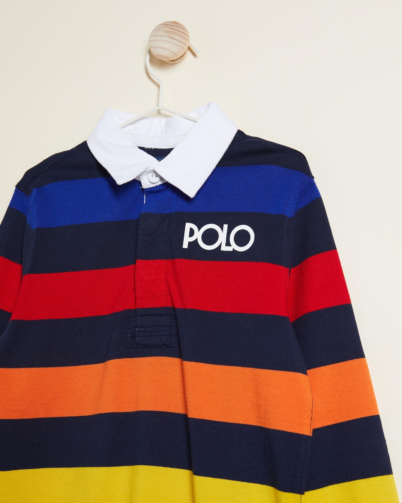 Long Sleeve Knit Rugby Jersey - Kids