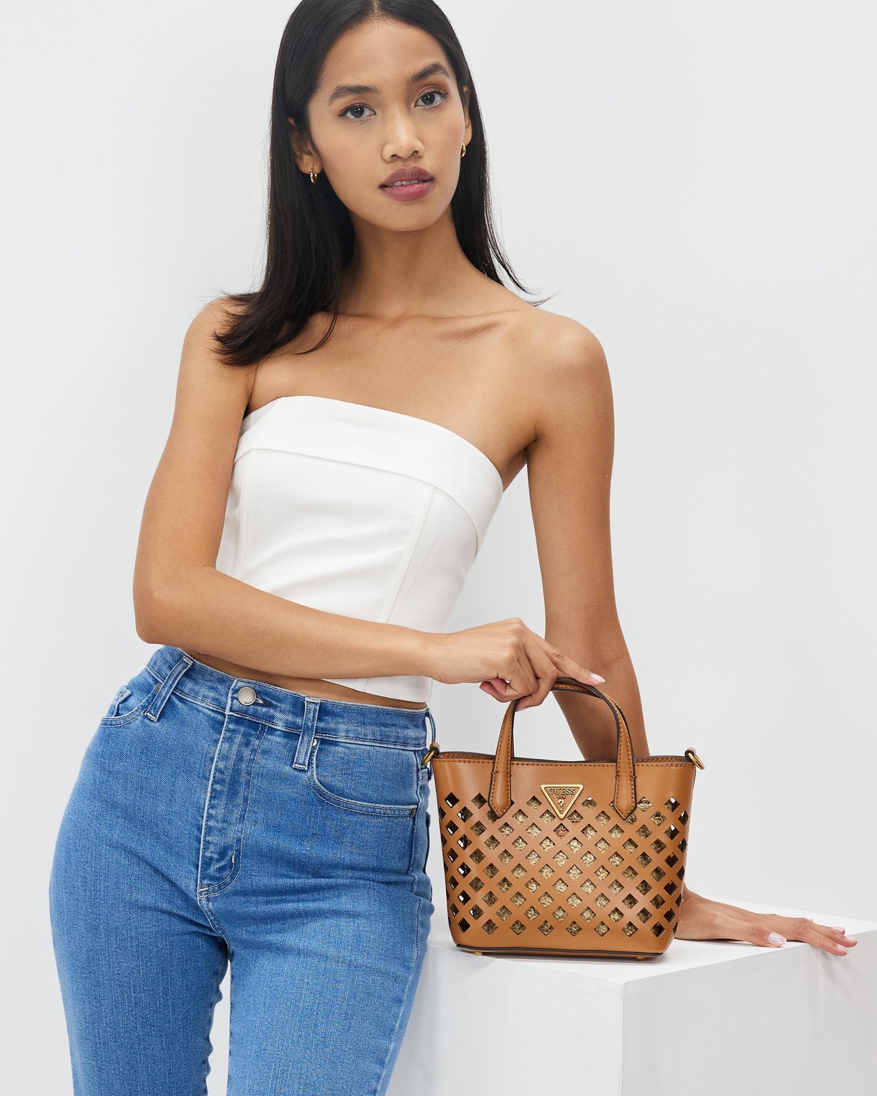 Aqua Mini Tote