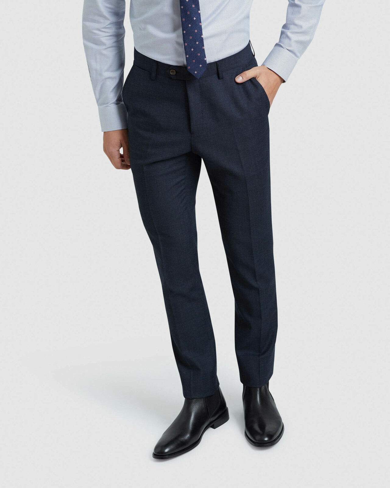 Byron Wool Stretch Suit Trousers