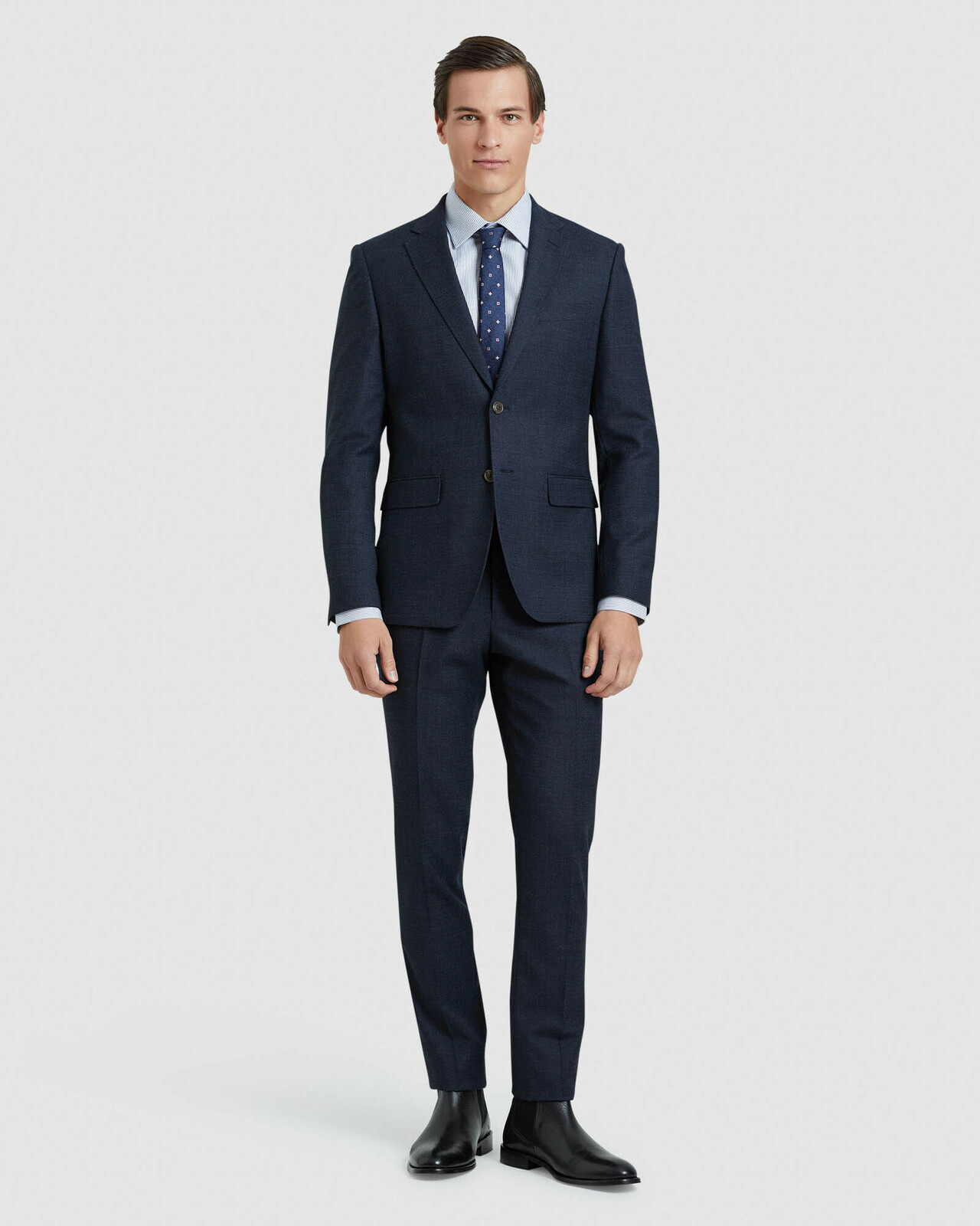 Byron Wool Stretch Suit Trousers