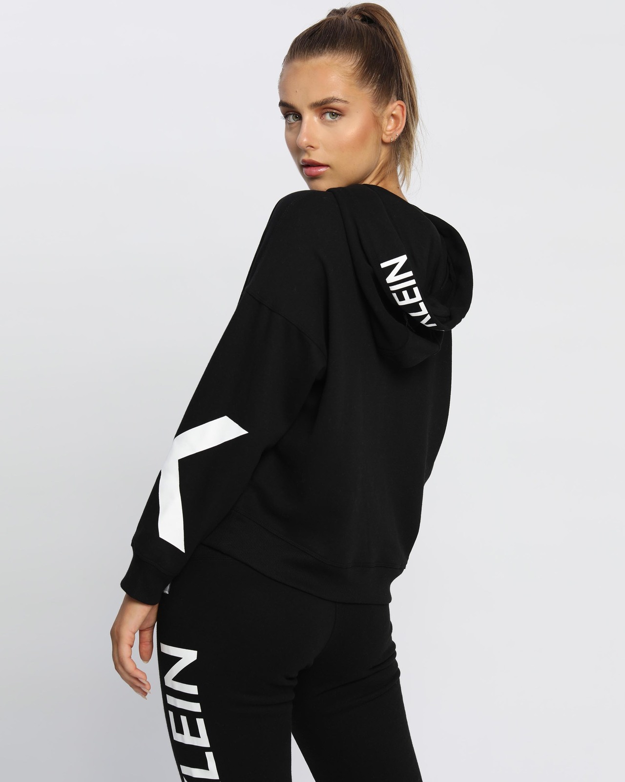 Jumbo CK Blouson Sleeve Pullover Hoodie